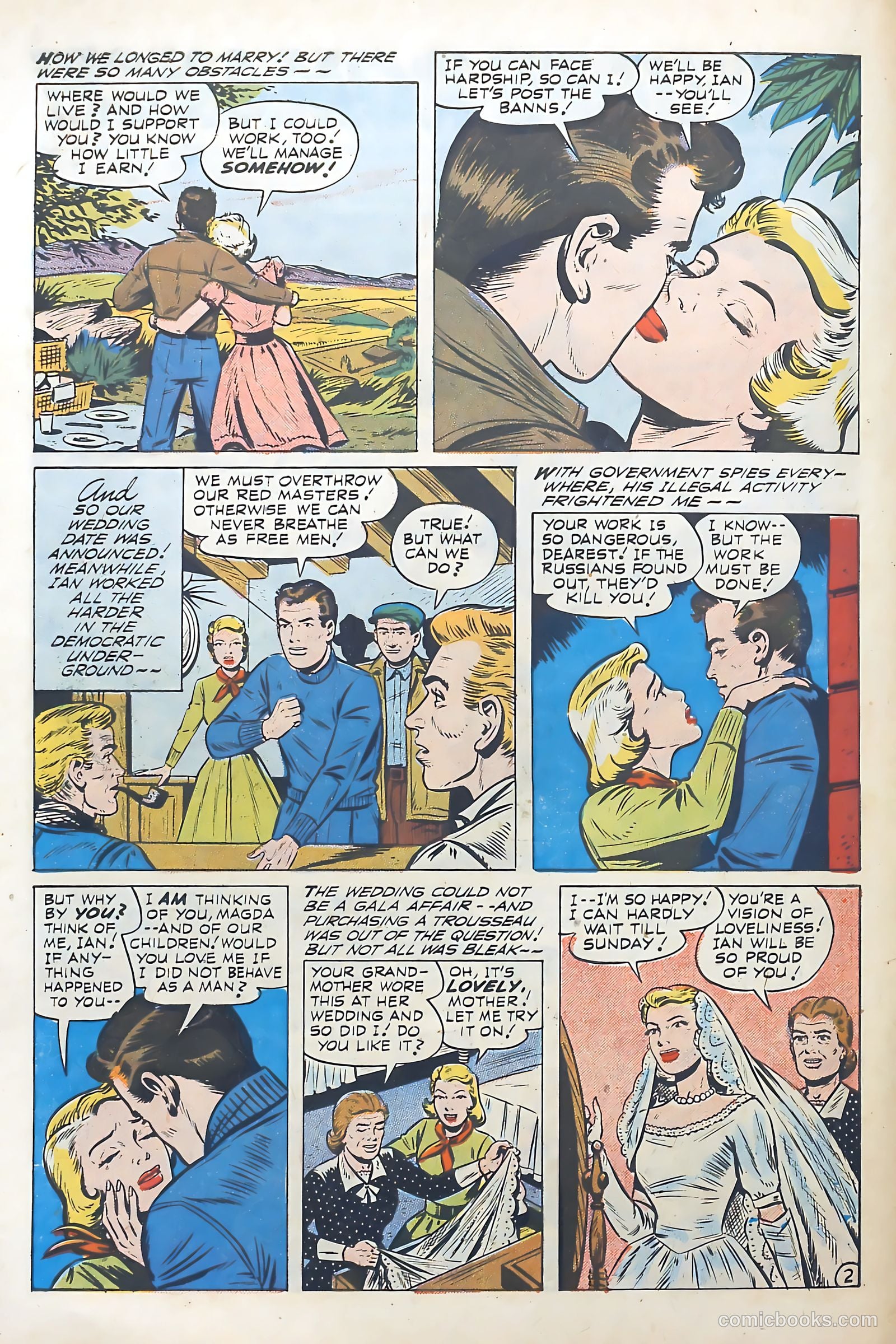 Romantic Adventure Library #81 (1963) — page 30 of 36