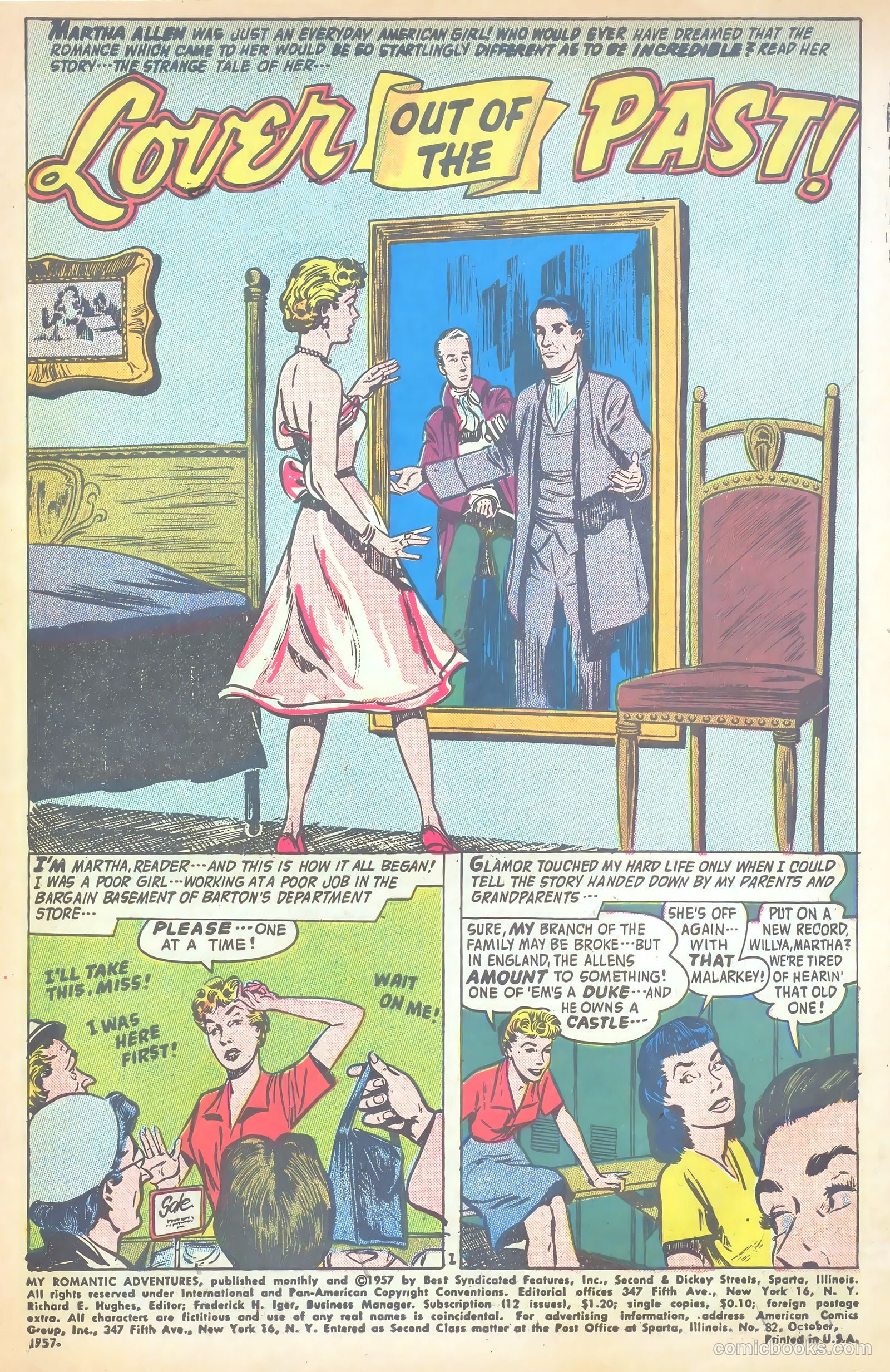 Romantic Adventure Library #82 (1963) — page 3 of 36