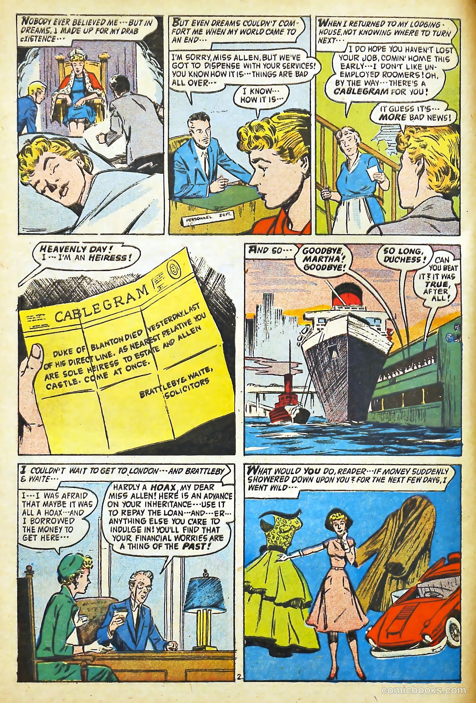 Romantic Adventure Library #82 (1963) — page 4 of 36