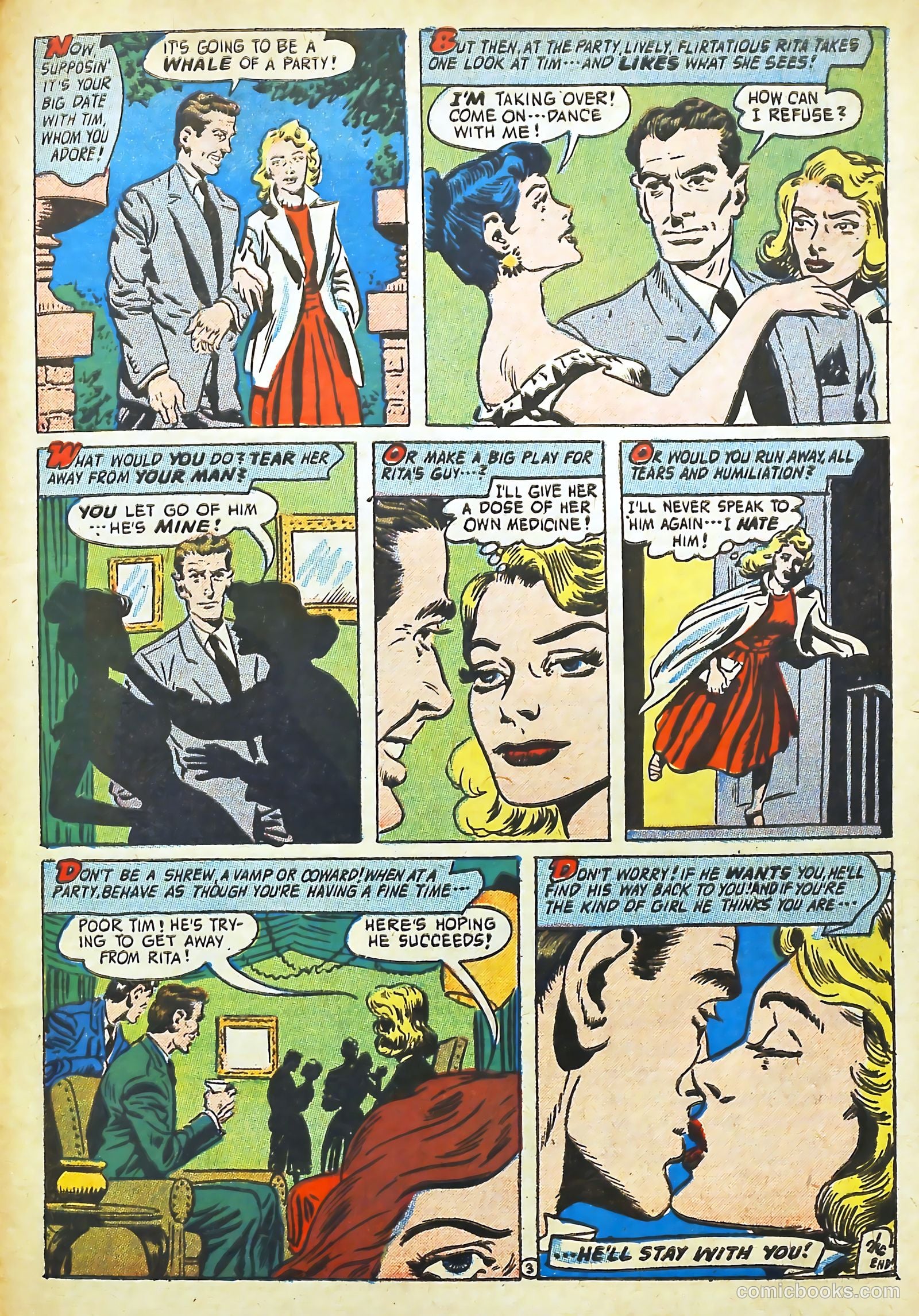 Romantic Adventure Library #82 (1963) — page 33 of 36