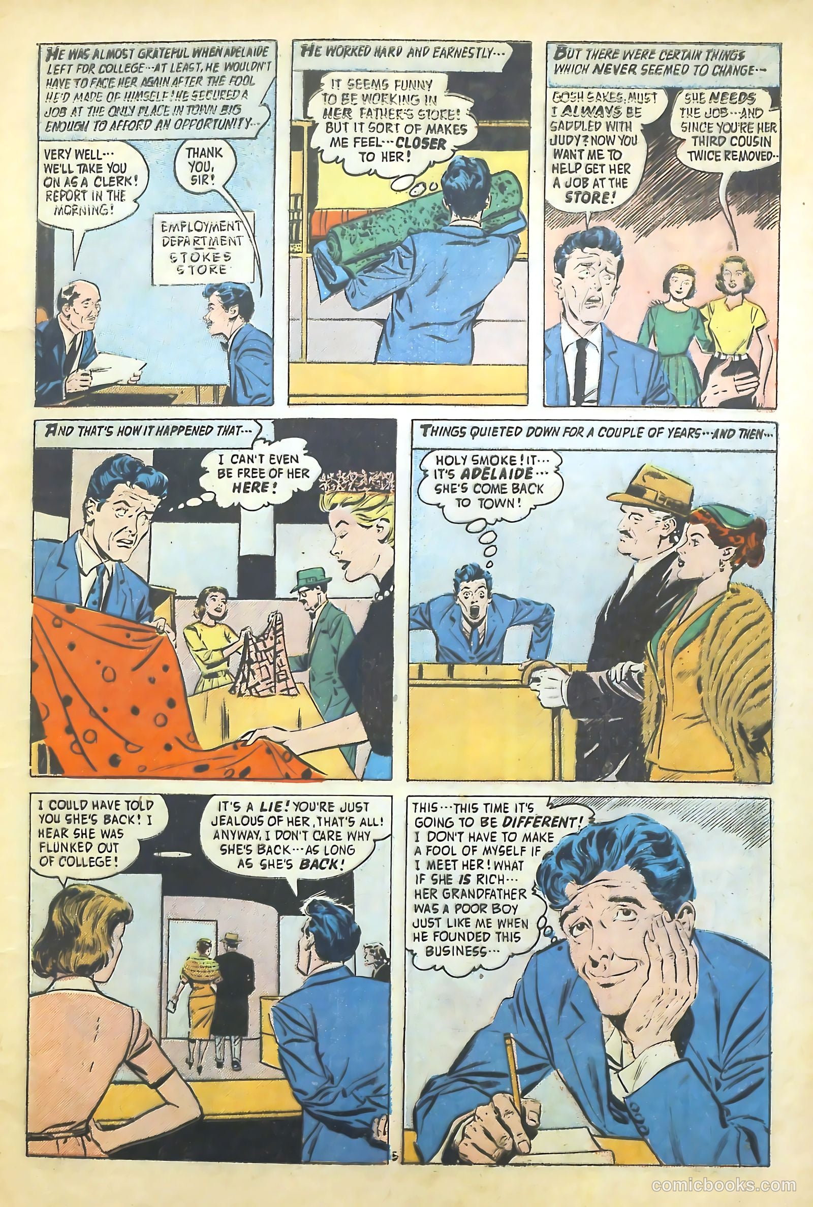 Romantic Adventure Library #83 (1963) — page 7 of 36