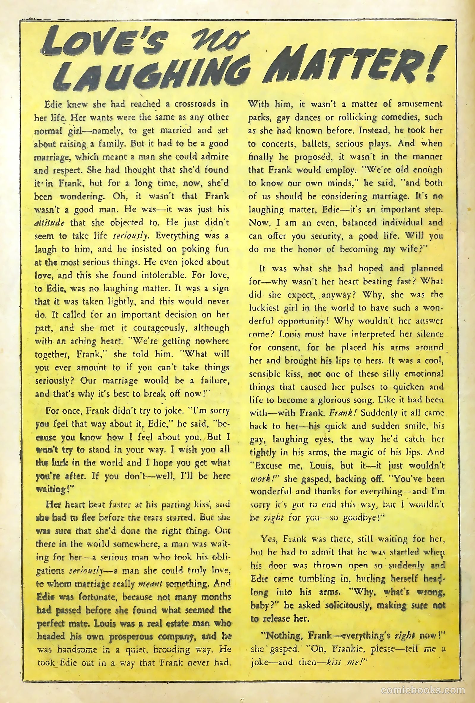 Romantic Adventure Library #83 (1963) — page 14 of 36