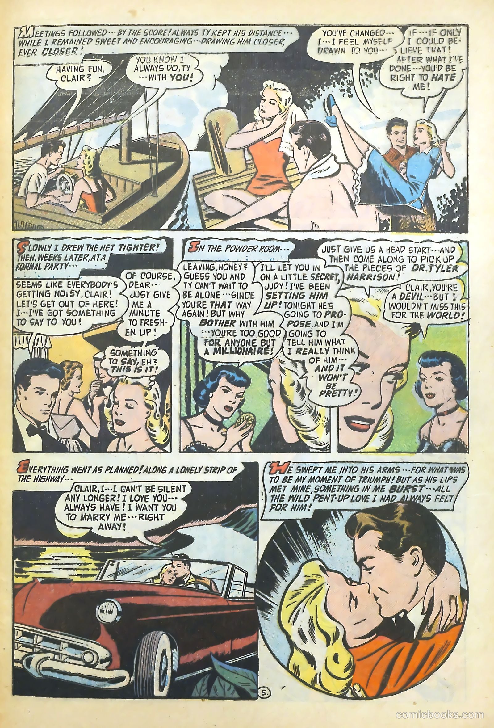 Romantic Adventure Library #83 (1963) — page 31 of 36