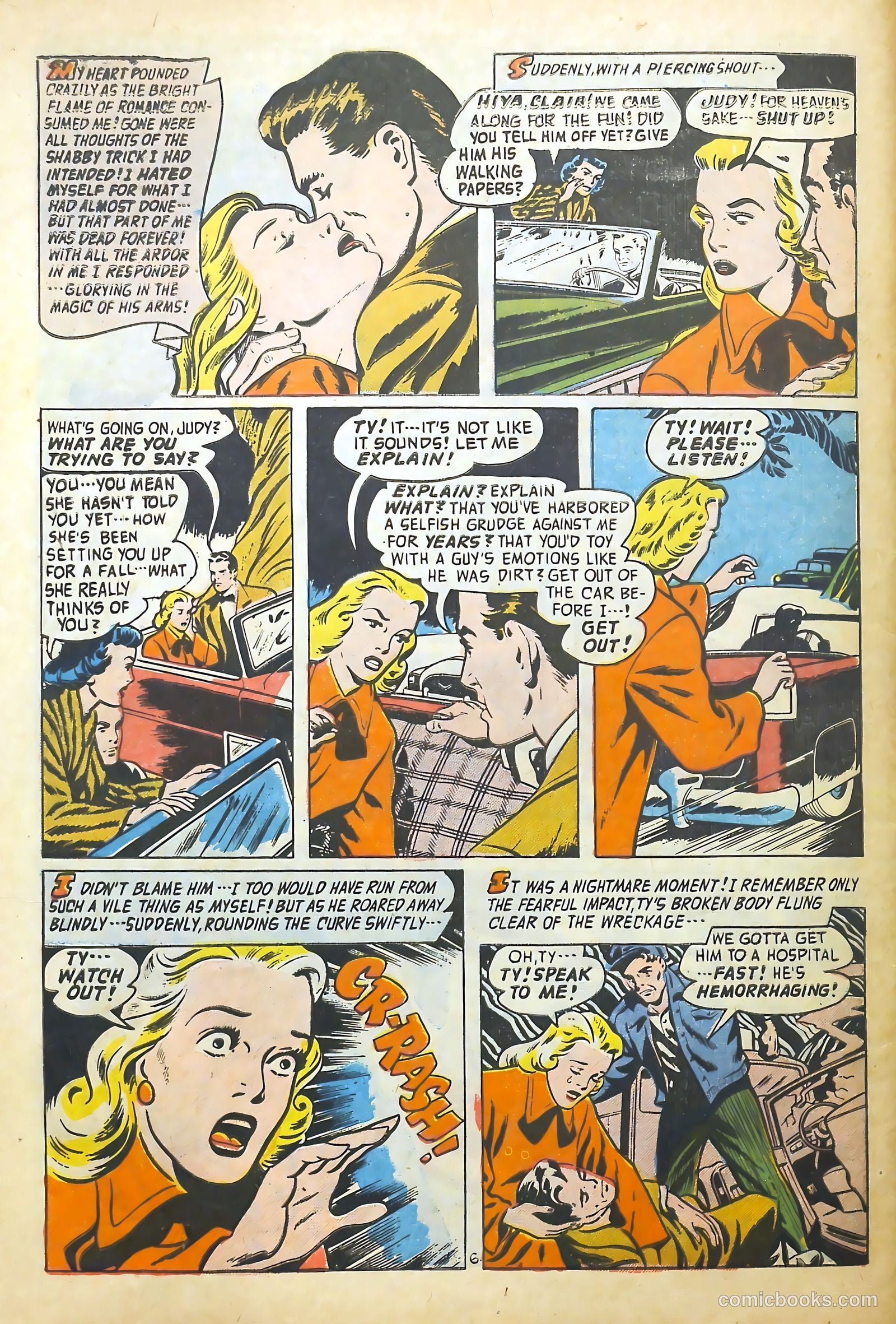 Romantic Adventure Library #83 (1963) — page 32 of 36