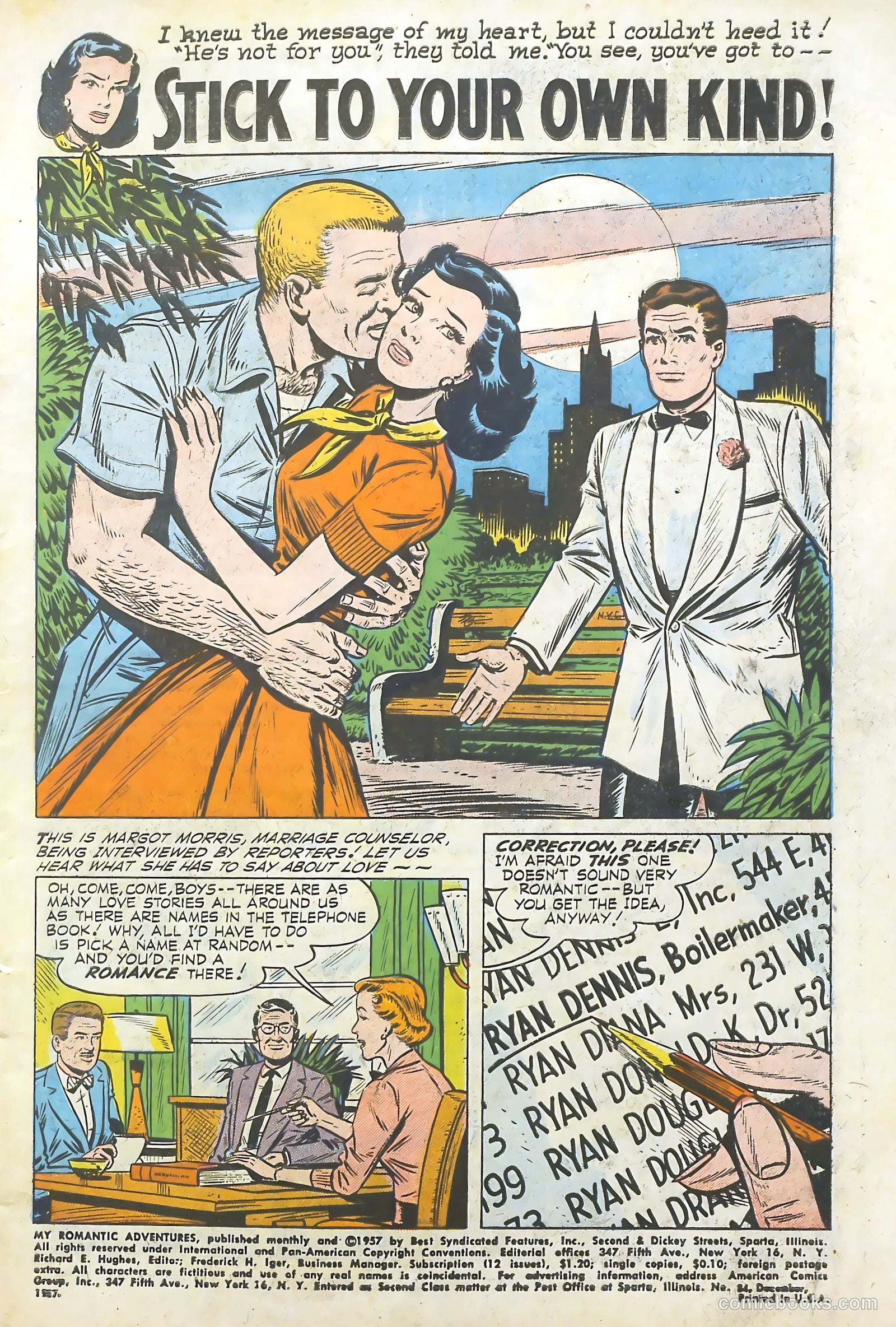 Romantic Adventure Library #84 (1963) — page 3 of 36