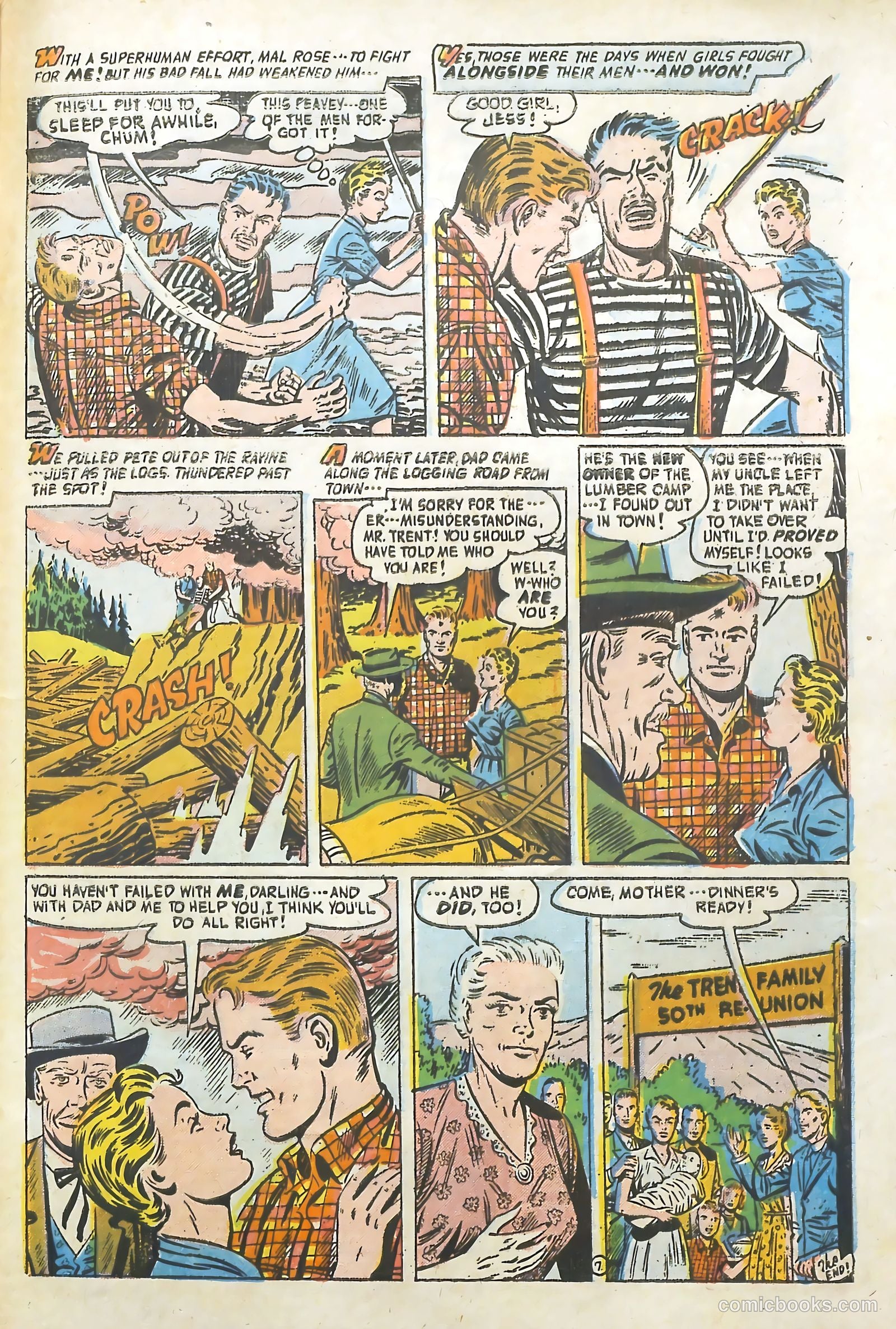 Romantic Adventure Library #84 (1963) — page 33 of 36
