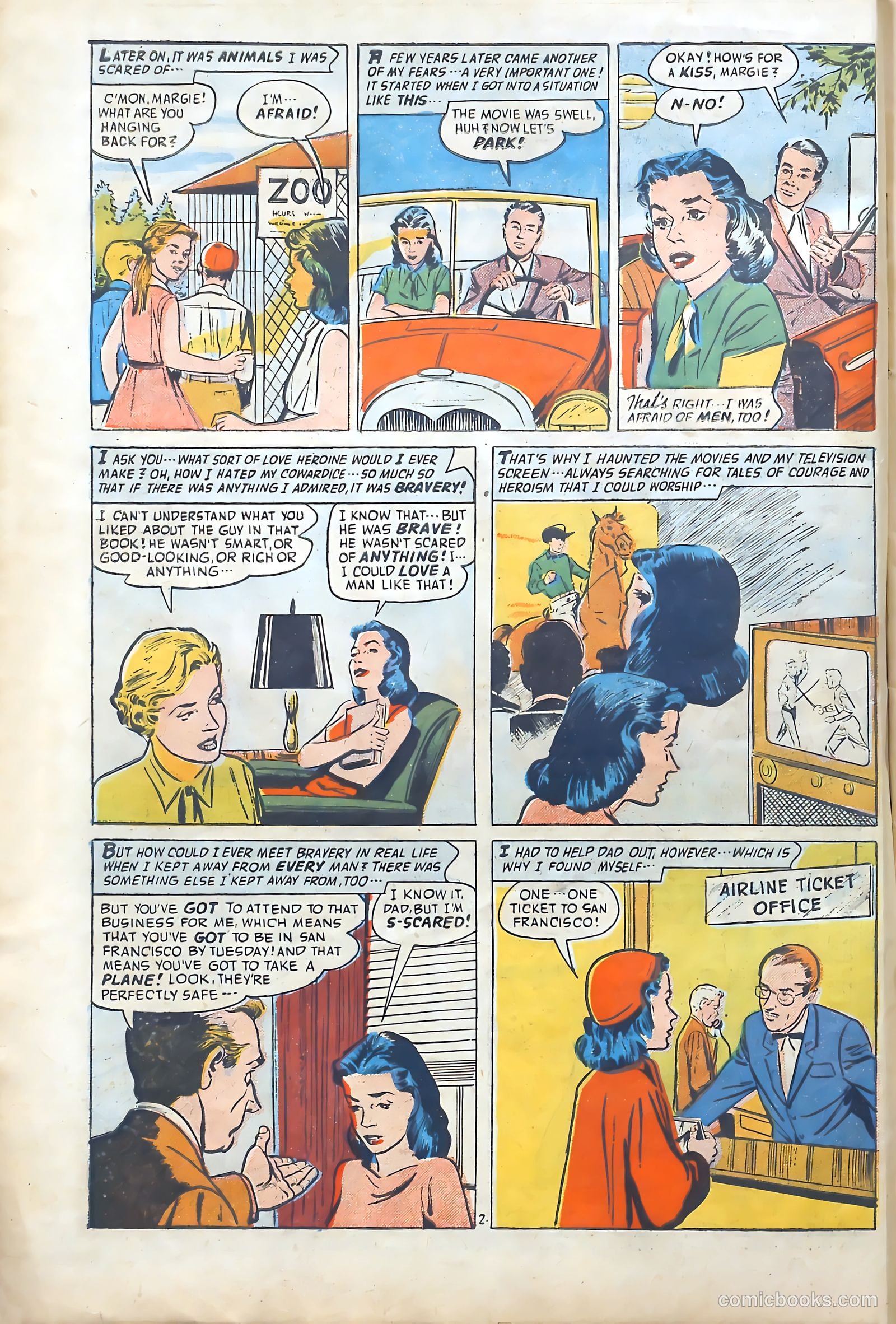 Romantic Adventure Library #85 (1963) — page 4 of 36