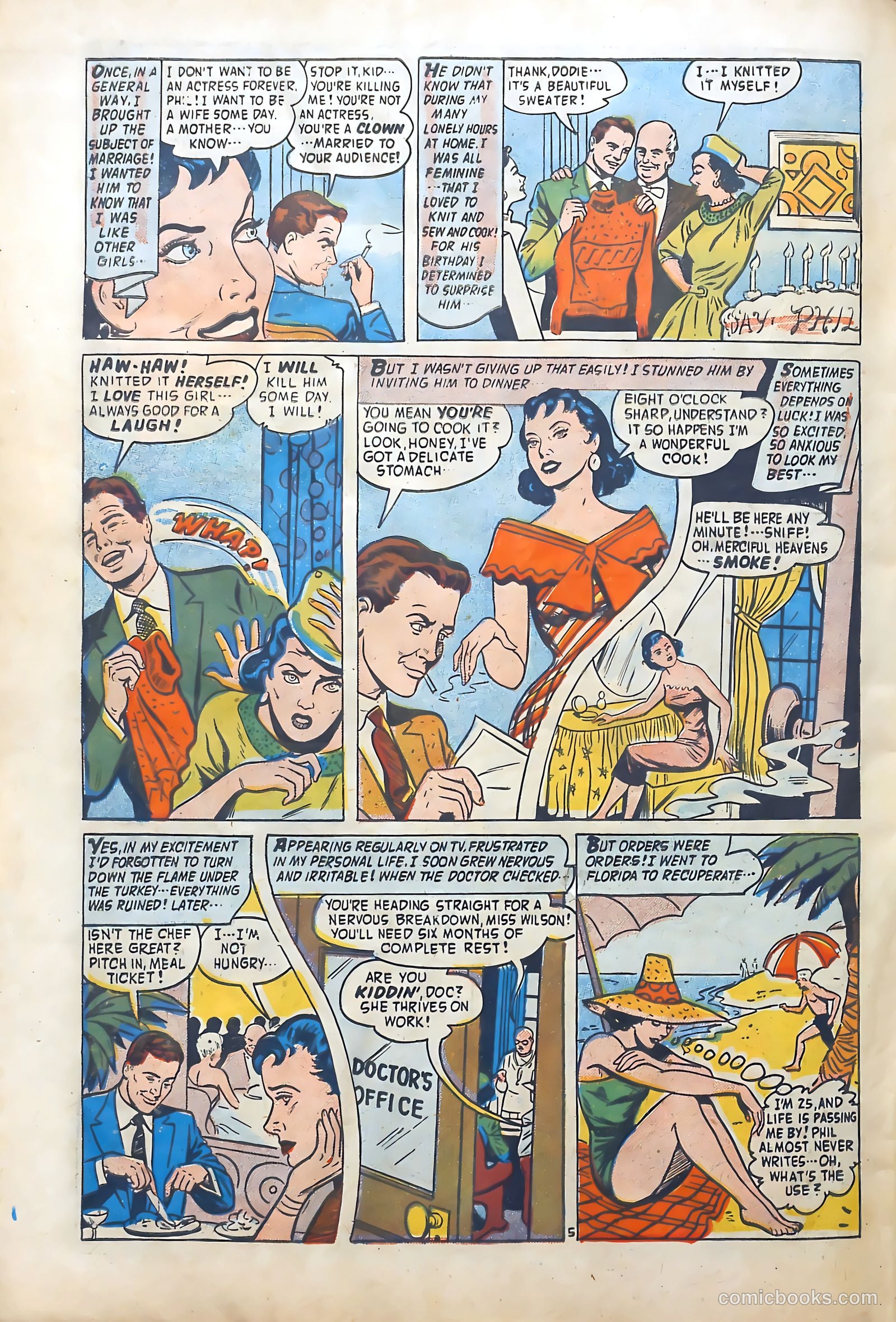 Romantic Adventure Library #85 (1963) — page 32 of 36