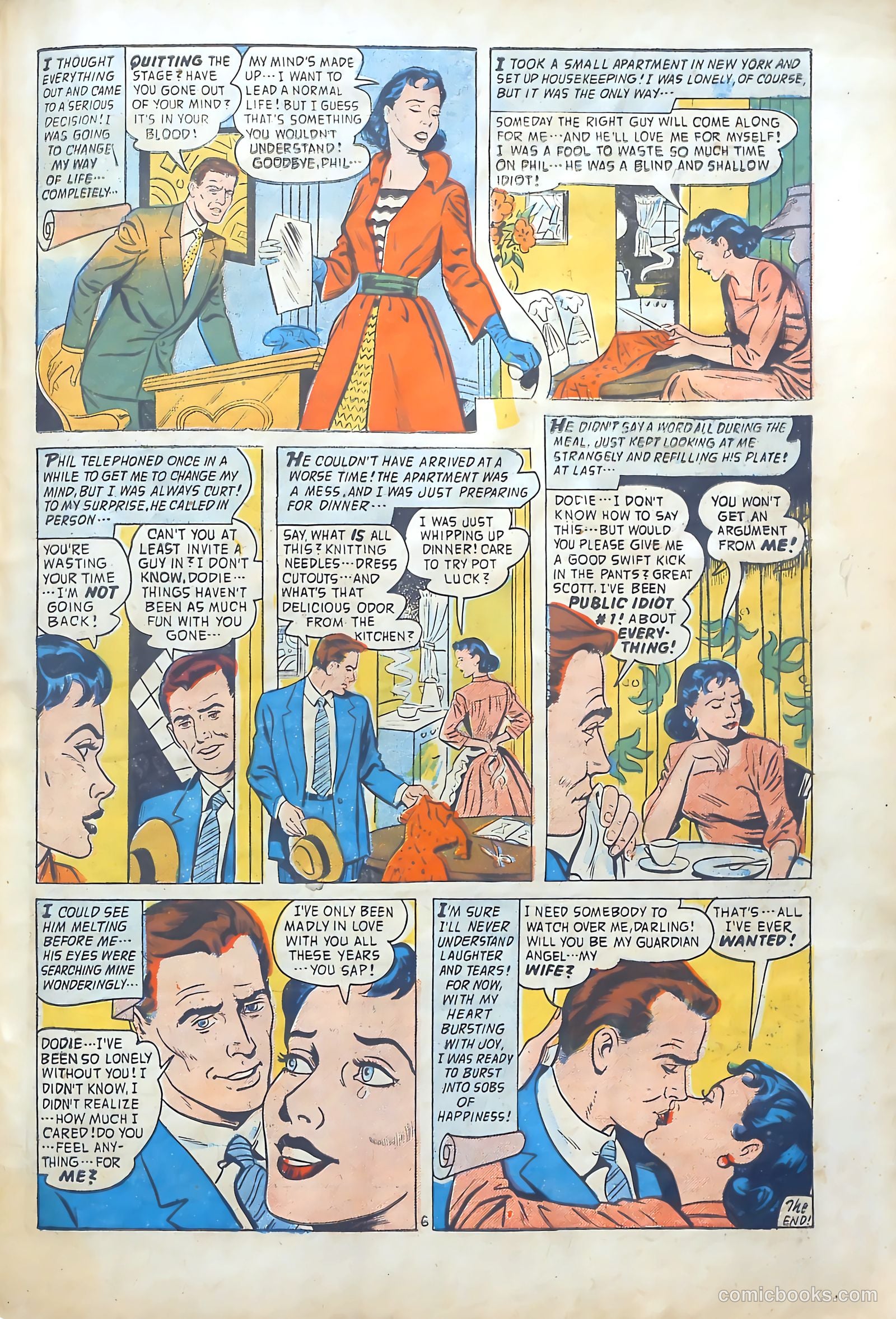 Romantic Adventure Library #85 (1963) — page 33 of 36