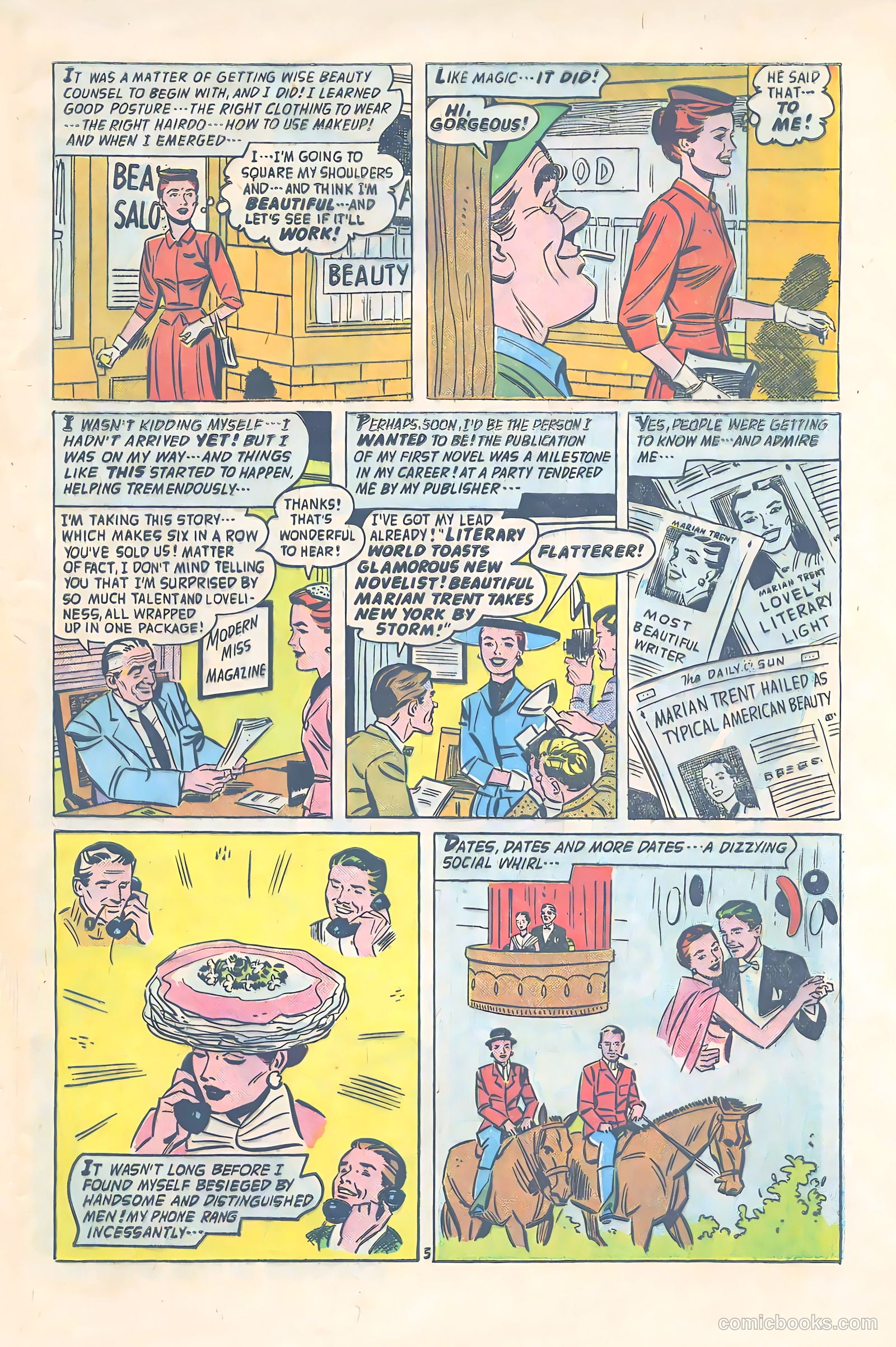 Romantic Adventure Library #86 (1963) — page 7 of 36