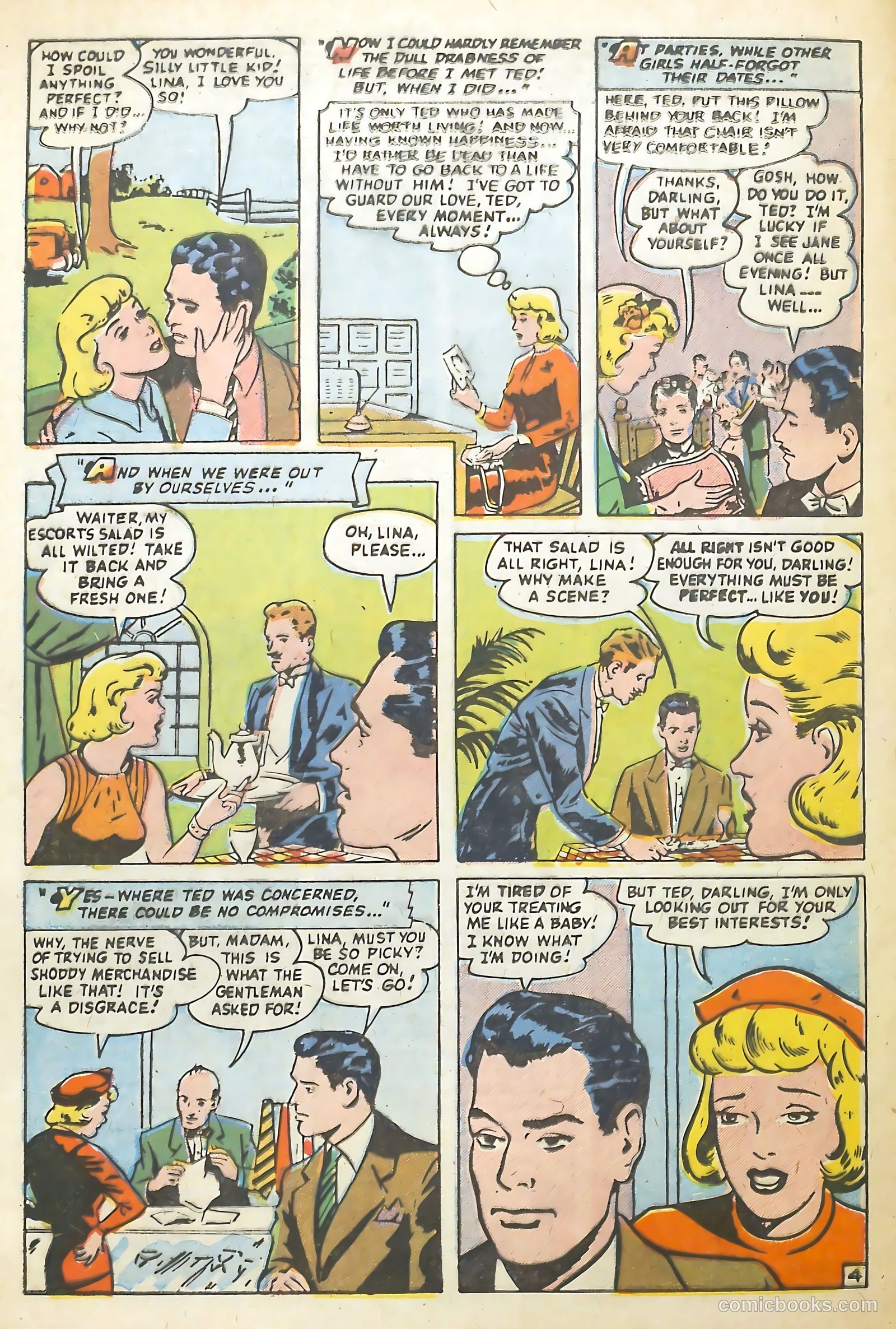 Romantic Adventure Library #88 (1963) — page 30 of 36