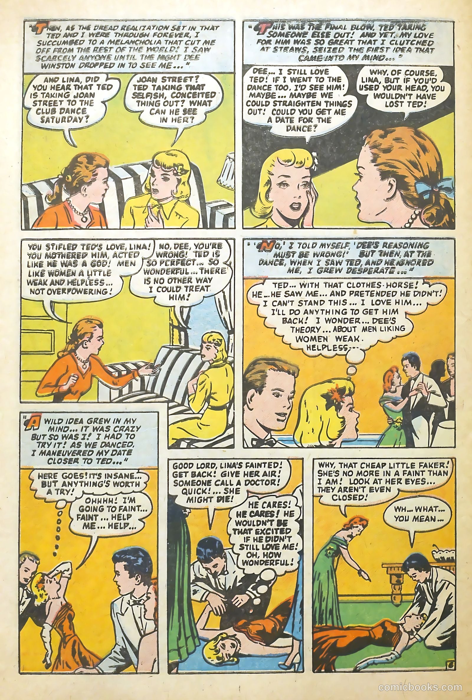 Romantic Adventure Library #88 (1963) — page 32 of 36