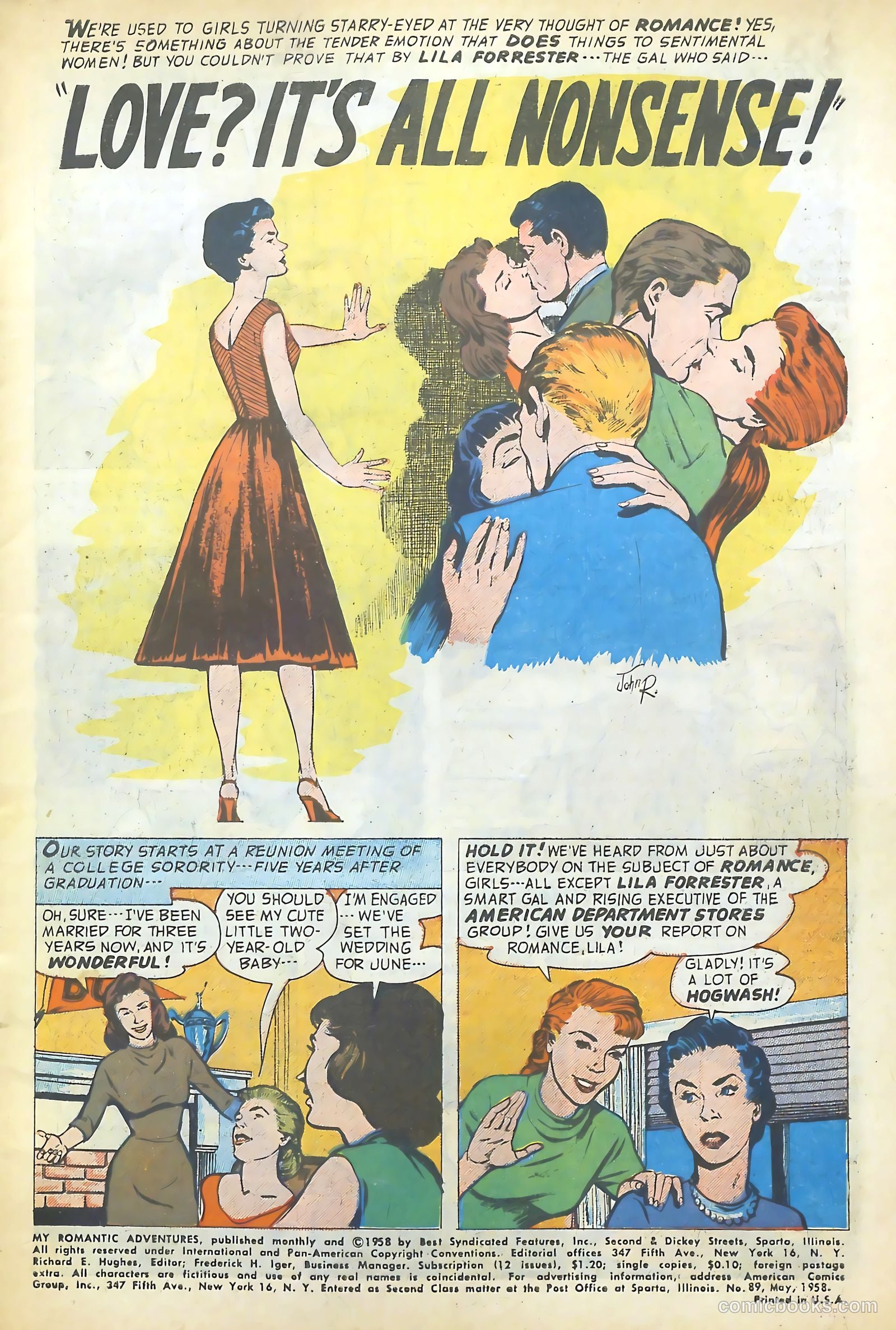Romantic Adventure Library #89 (1963) — page 3 of 37