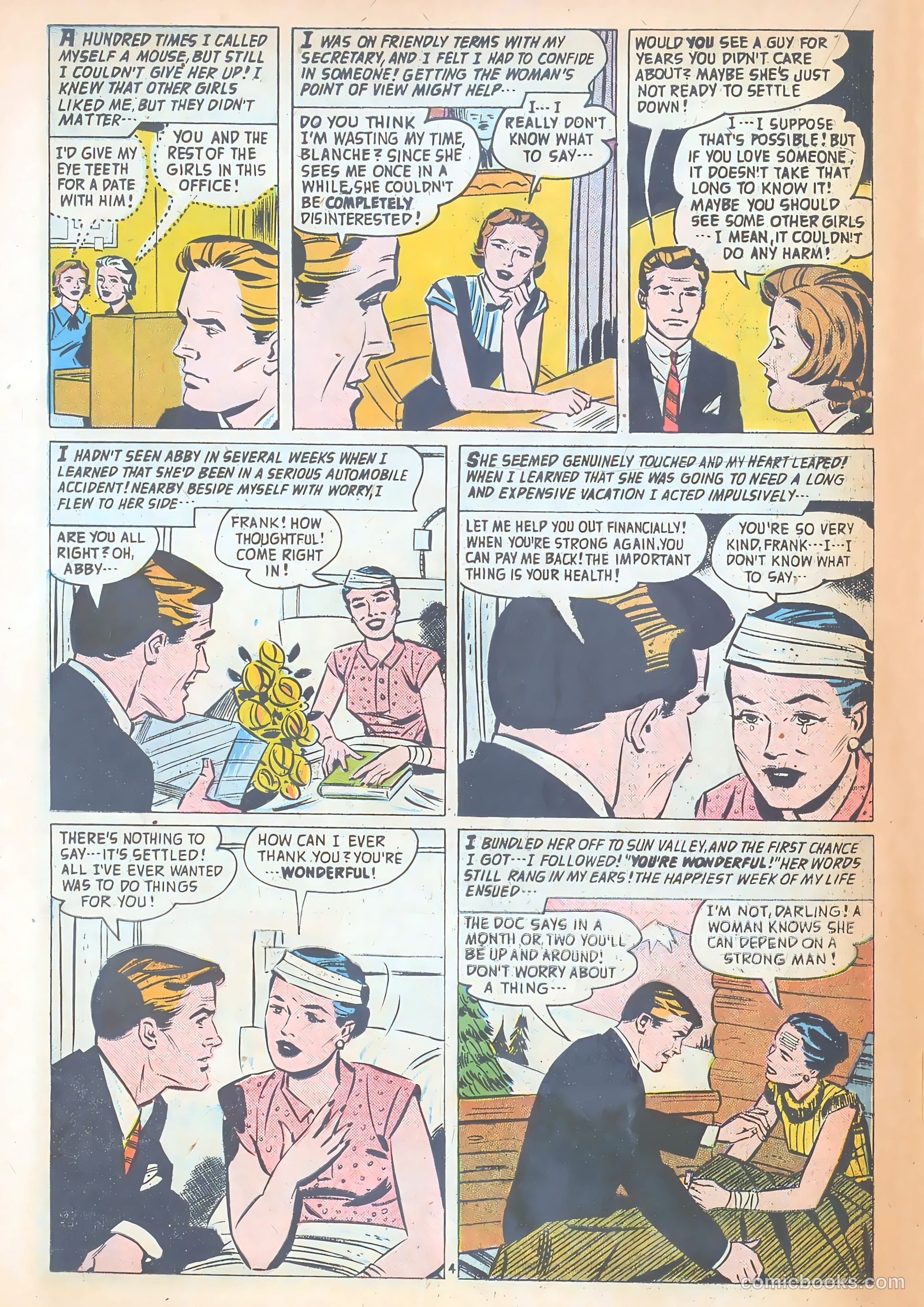Romantic Adventure Library #90 (1963) — page 16 of 36