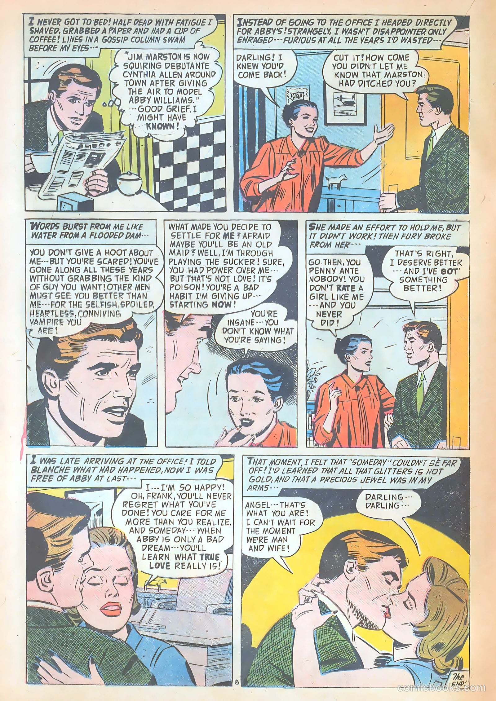 Romantic Adventure Library #90 (1963) — page 20 of 36