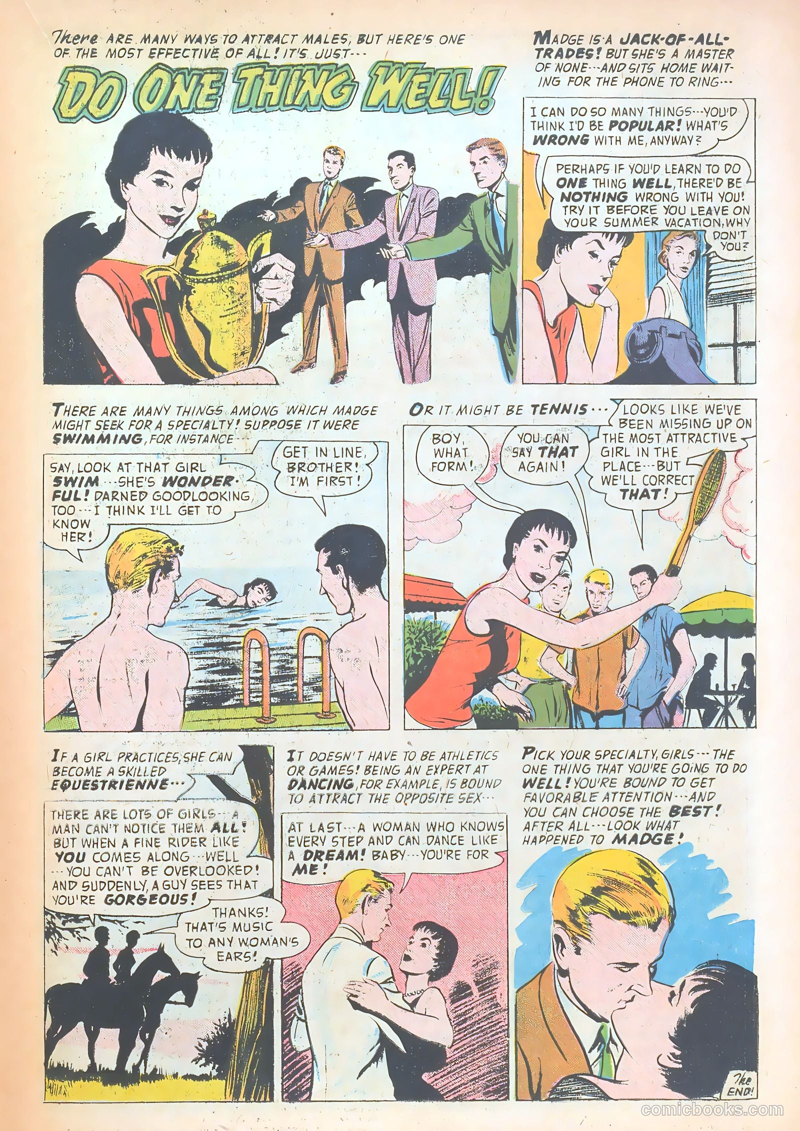 Romantic Adventure Library #90 (1963) — page 21 of 36