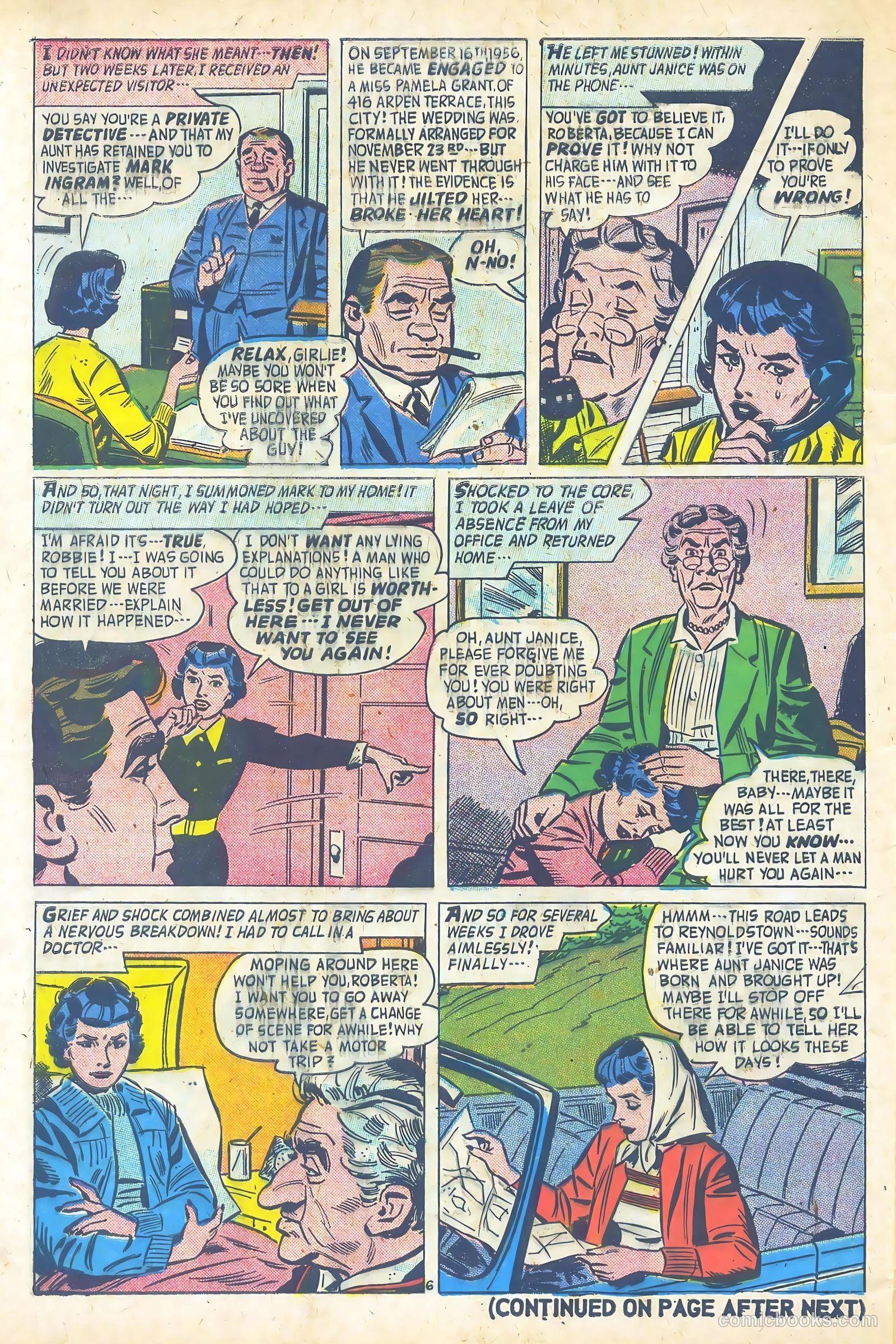 Romantic Adventure Library #91 (1963) — page 28 of 37