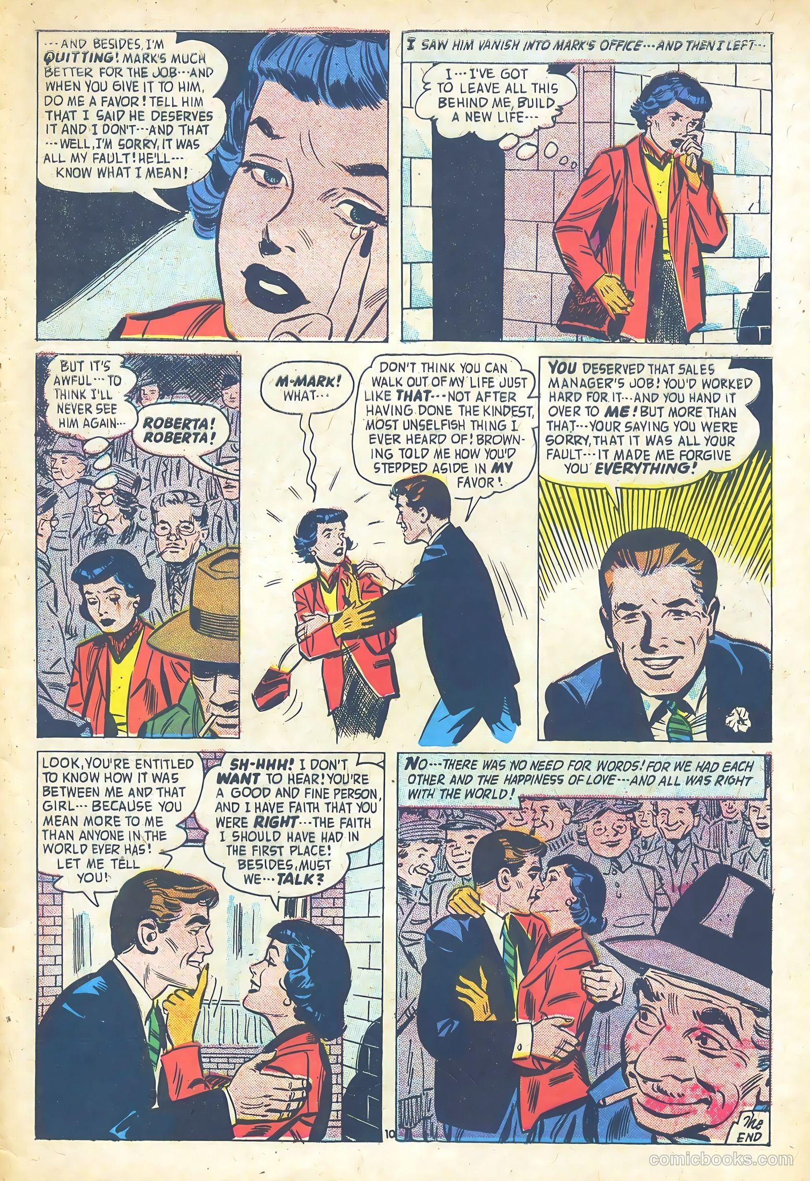 Romantic Adventure Library #91 (1963) — page 33 of 37