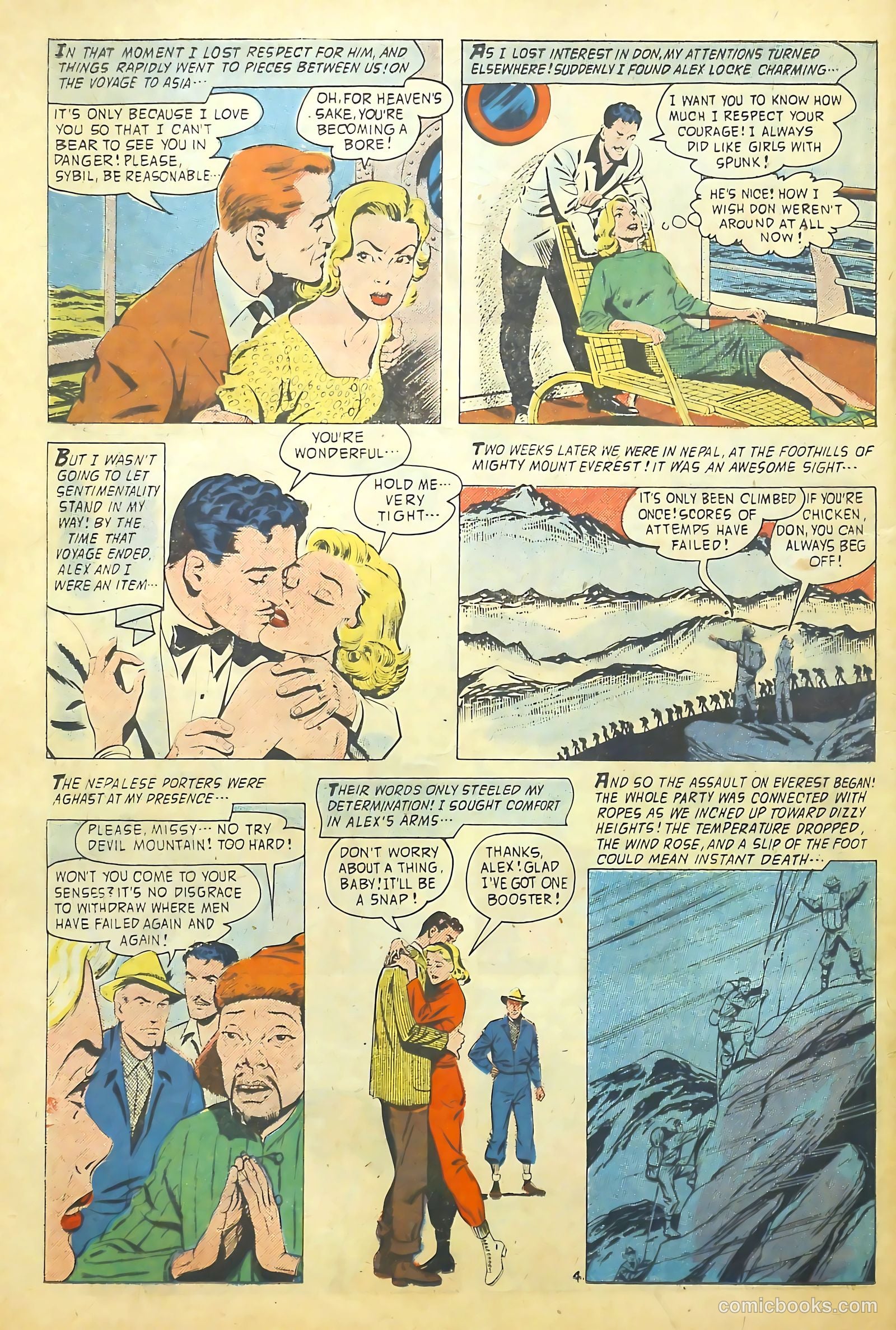 Romantic Adventure Library #92 (1963) — page 20 of 36