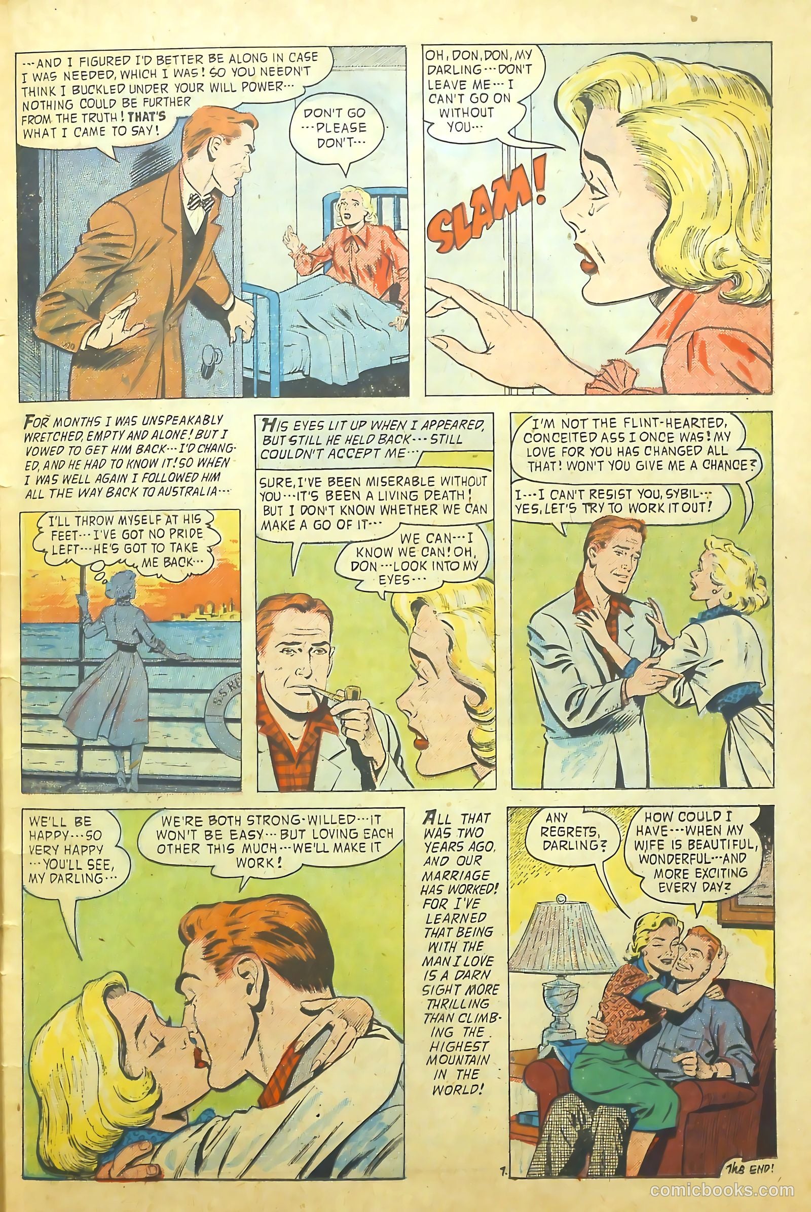 Romantic Adventure Library #92 (1963) — page 23 of 36