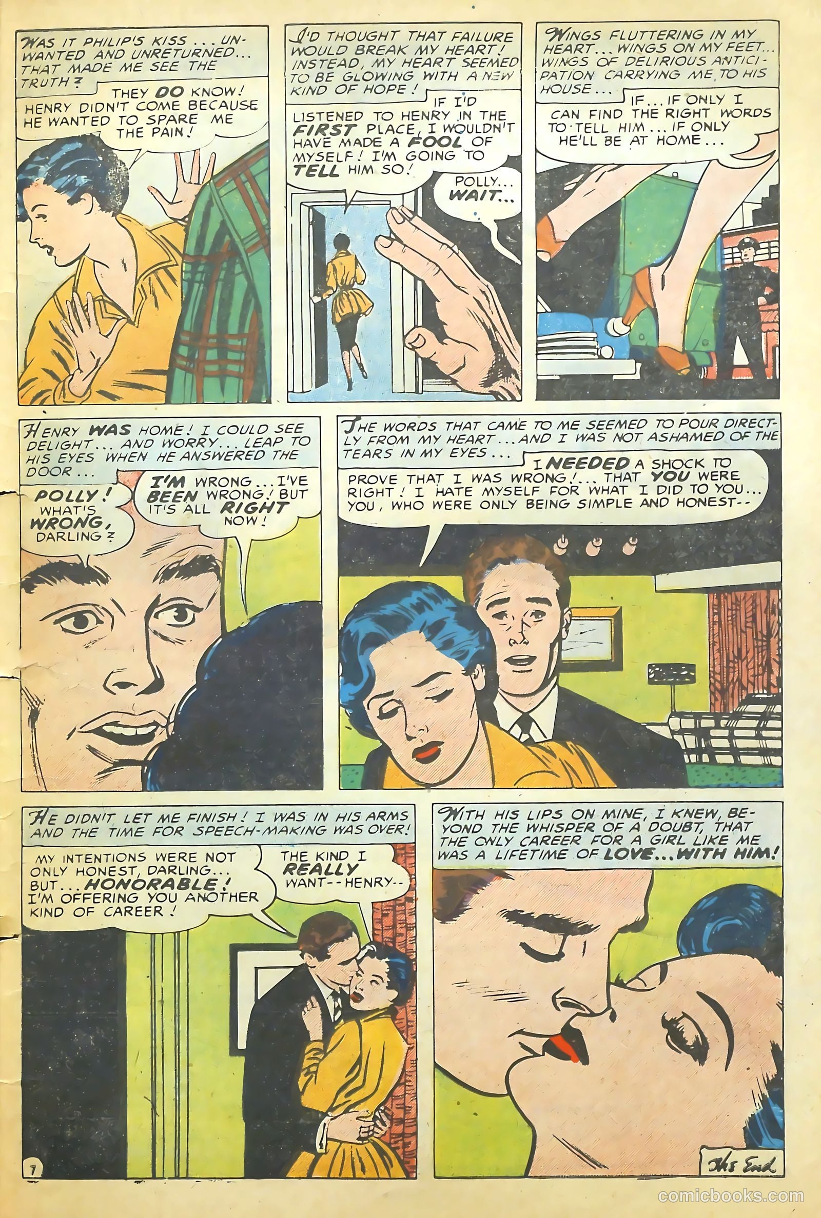 Romantic Adventure Library #92 (1963) — page 33 of 36