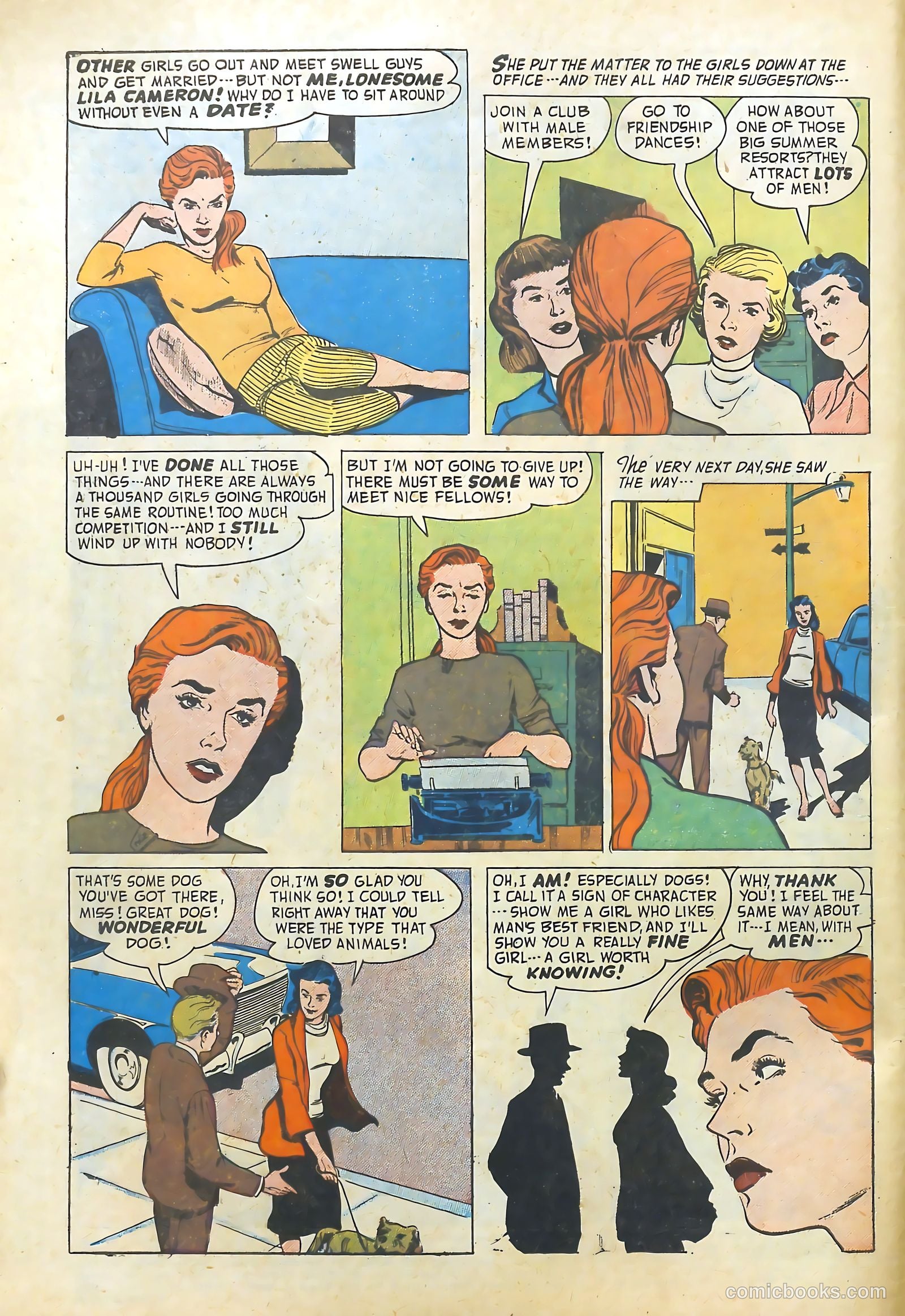 Romantic Adventure Library #93 (1963) — page 4 of 36