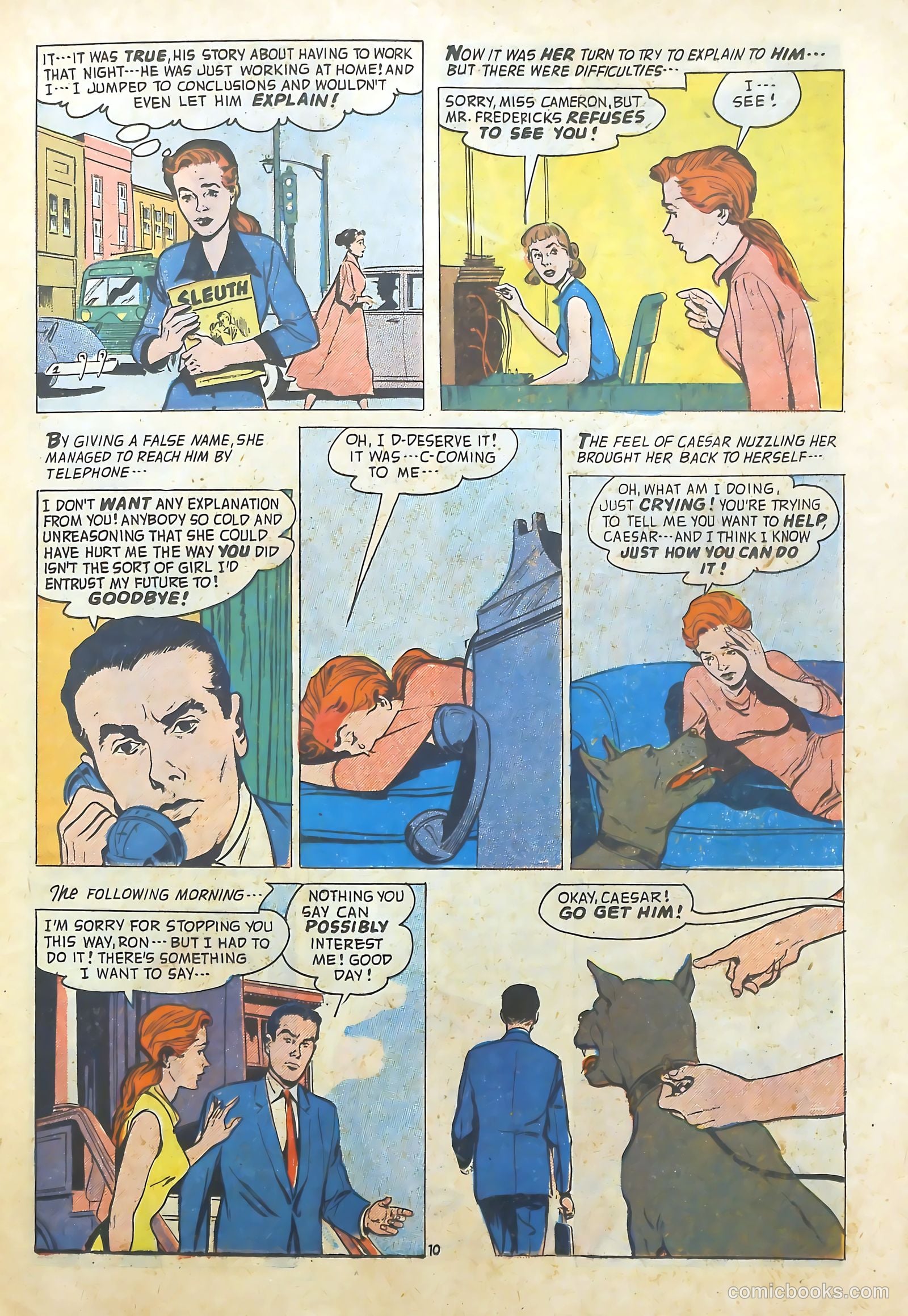 Romantic Adventure Library #93 (1963) — page 13 of 36
