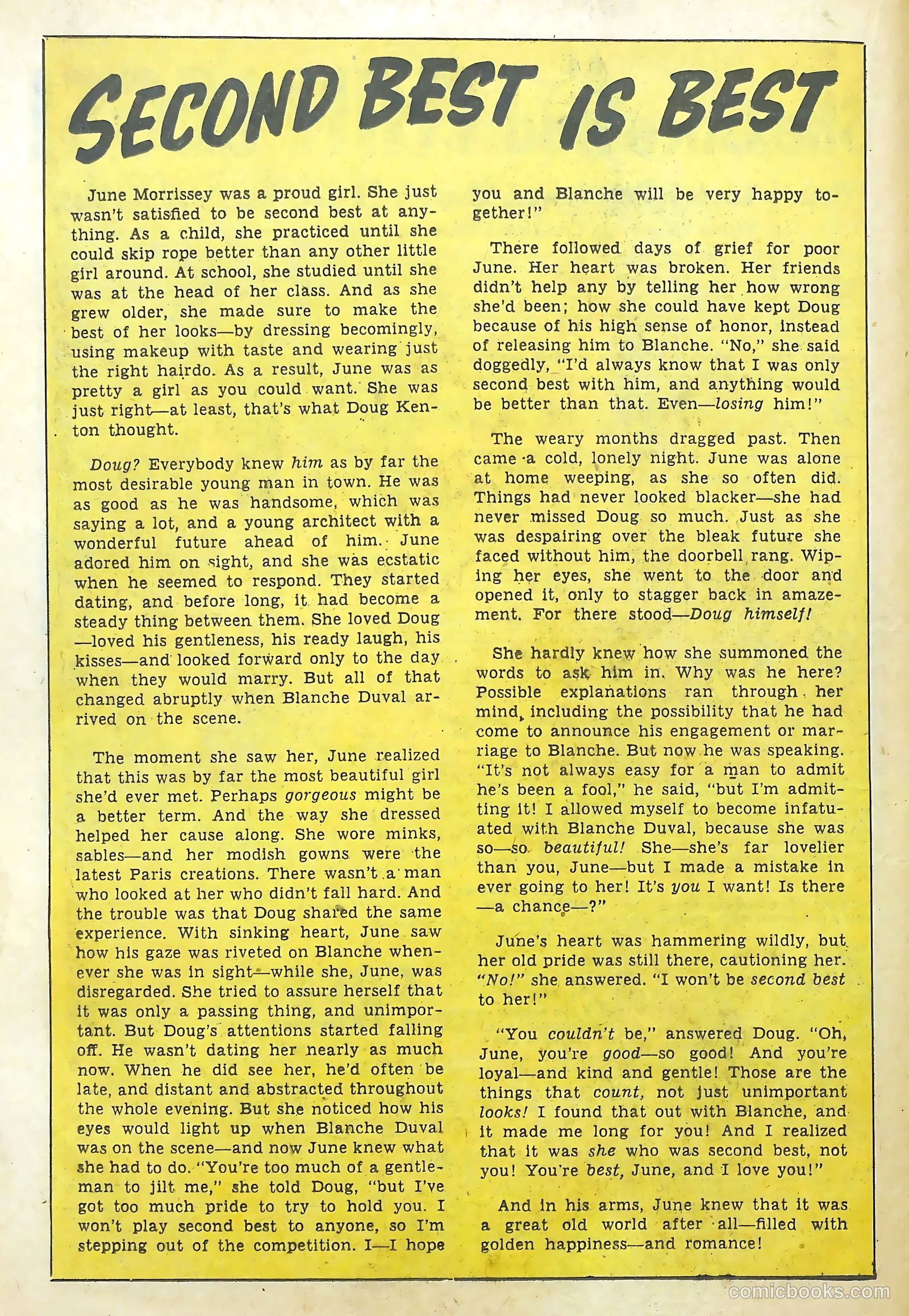 Romantic Adventure Library #93 (1963) — page 18 of 36