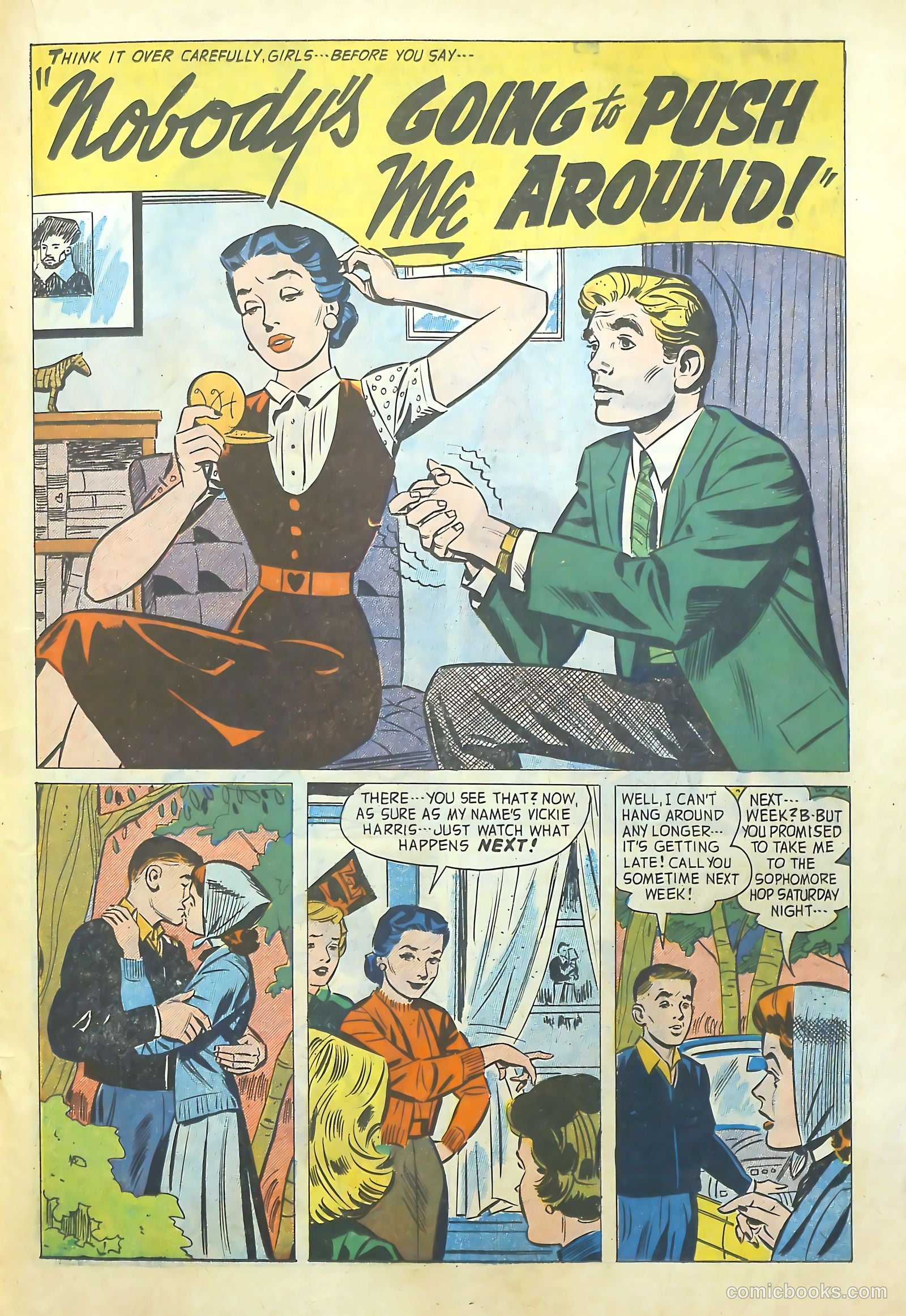Romantic Adventure Library #93 (1963) — page 19 of 36
