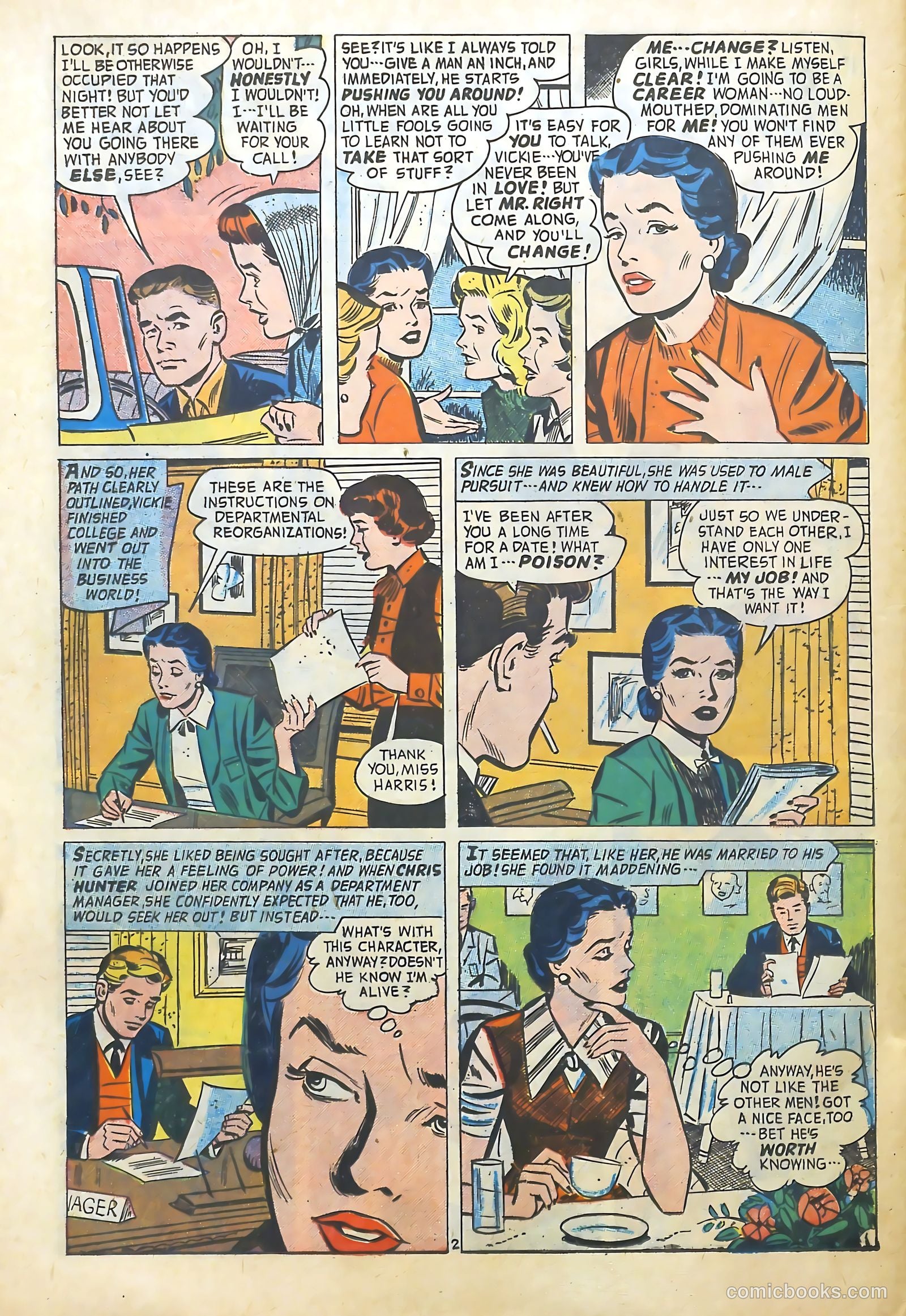 Romantic Adventure Library #93 (1963) — page 20 of 36