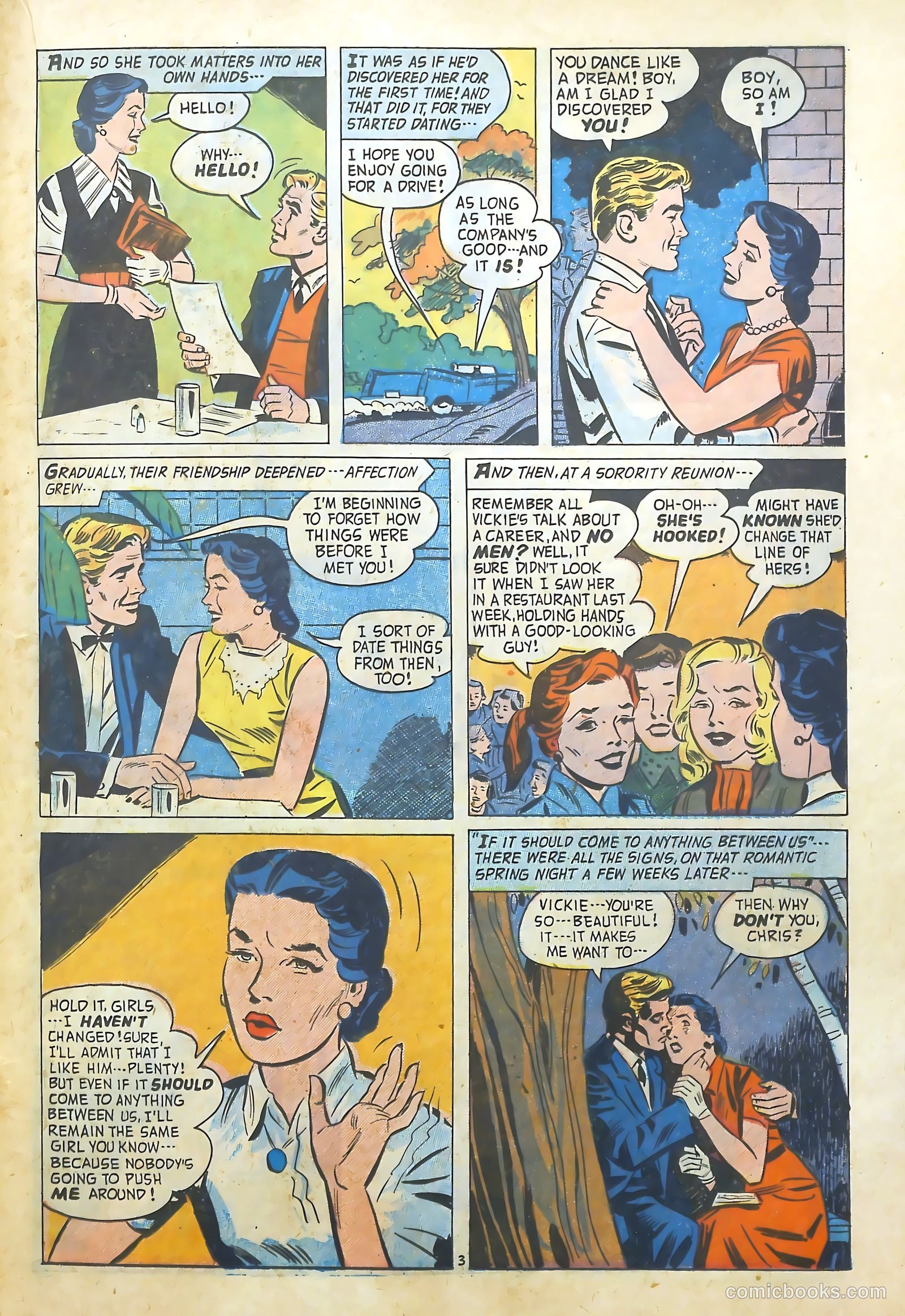 Romantic Adventure Library #93 (1963) — page 21 of 36