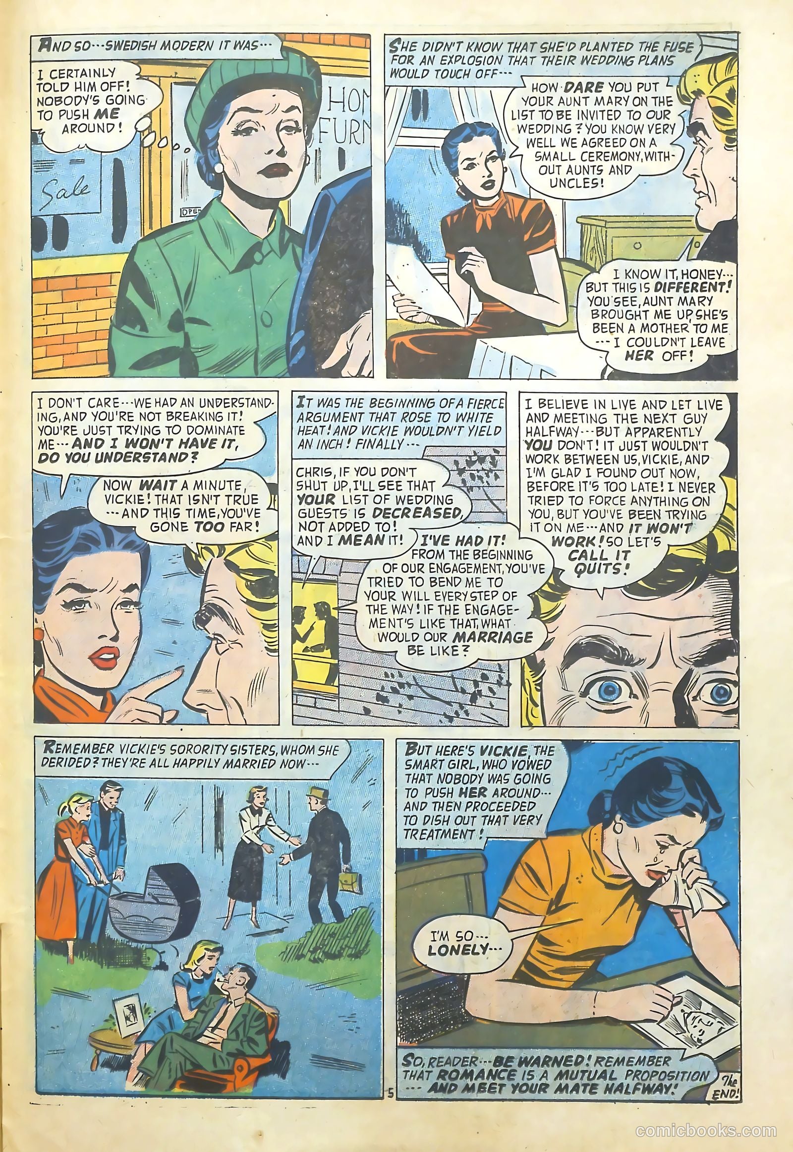 Romantic Adventure Library #93 (1963) — page 23 of 36