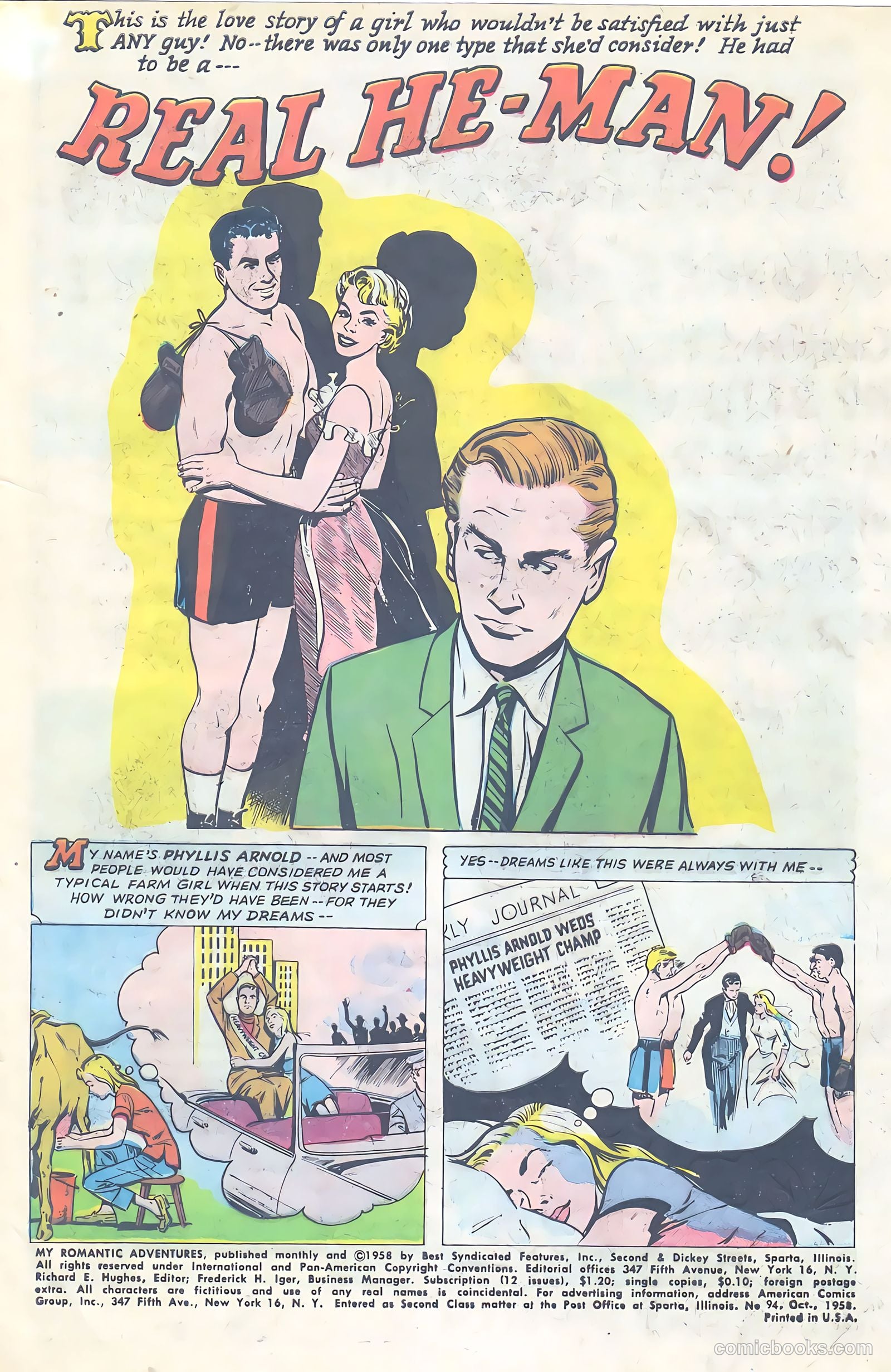 Romantic Adventure Library #94 (1963) — page 3 of 36