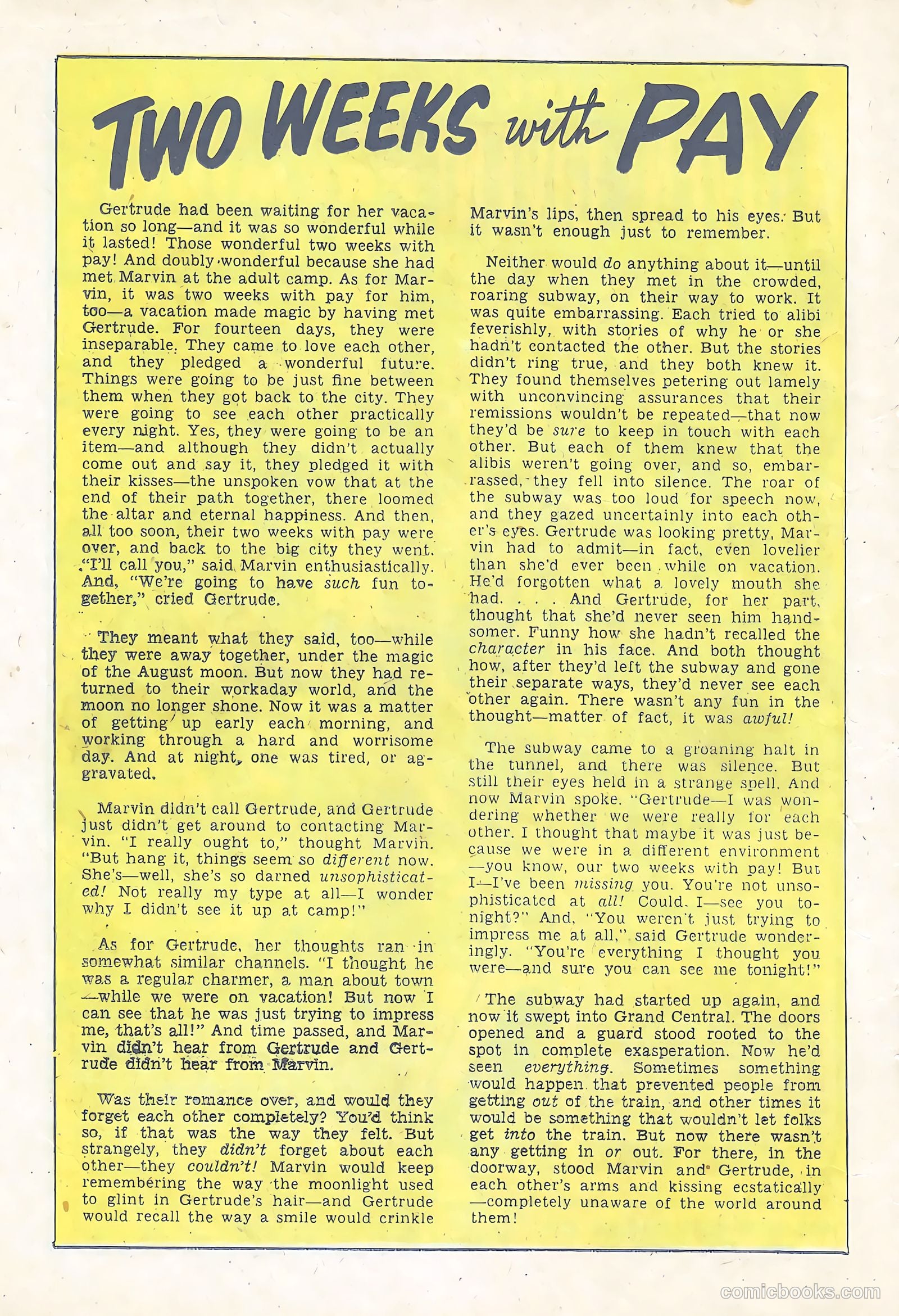 Romantic Adventure Library #94 (1963) — page 16 of 36