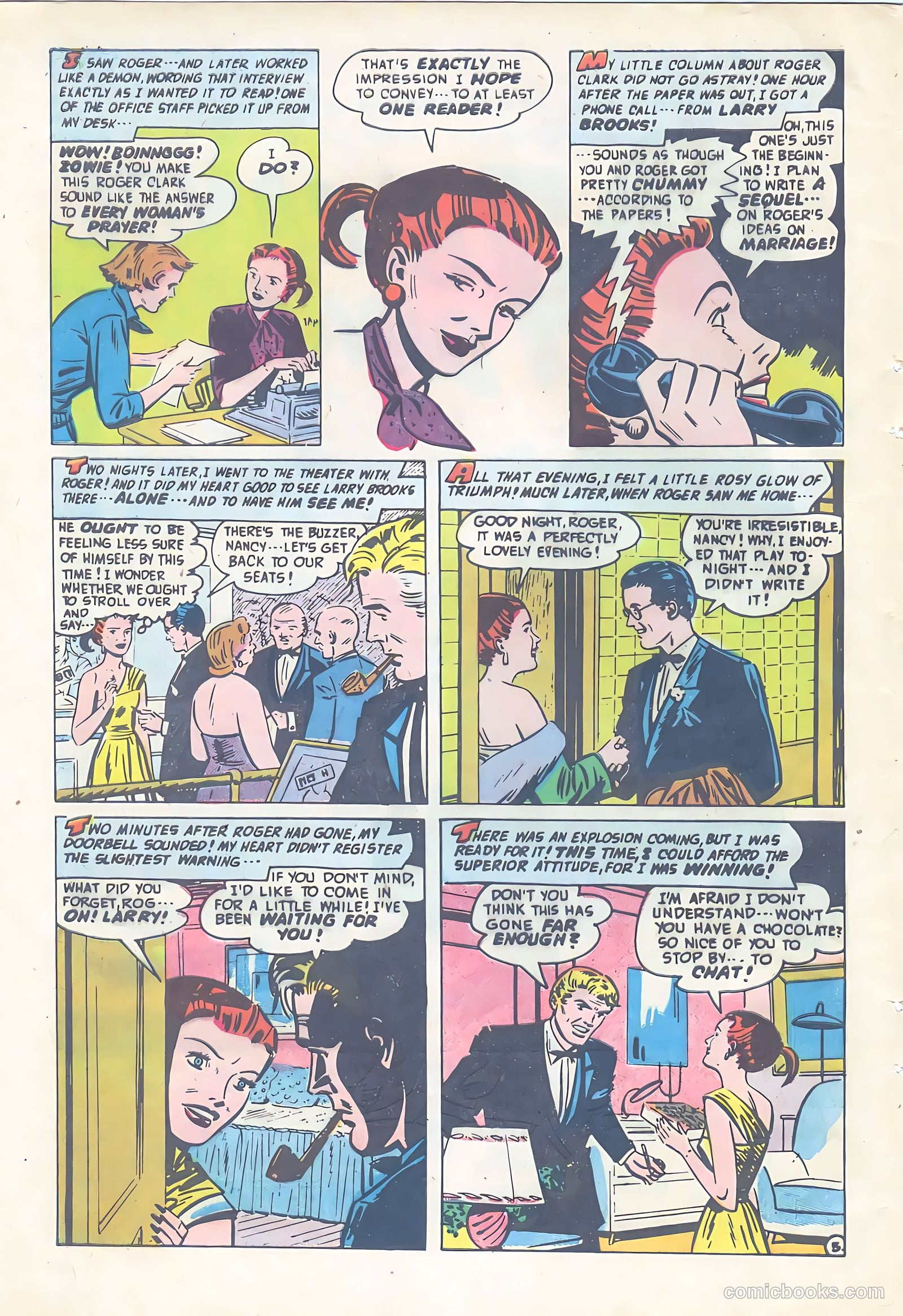 Romantic Adventure Library #94 (1963) — page 30 of 36