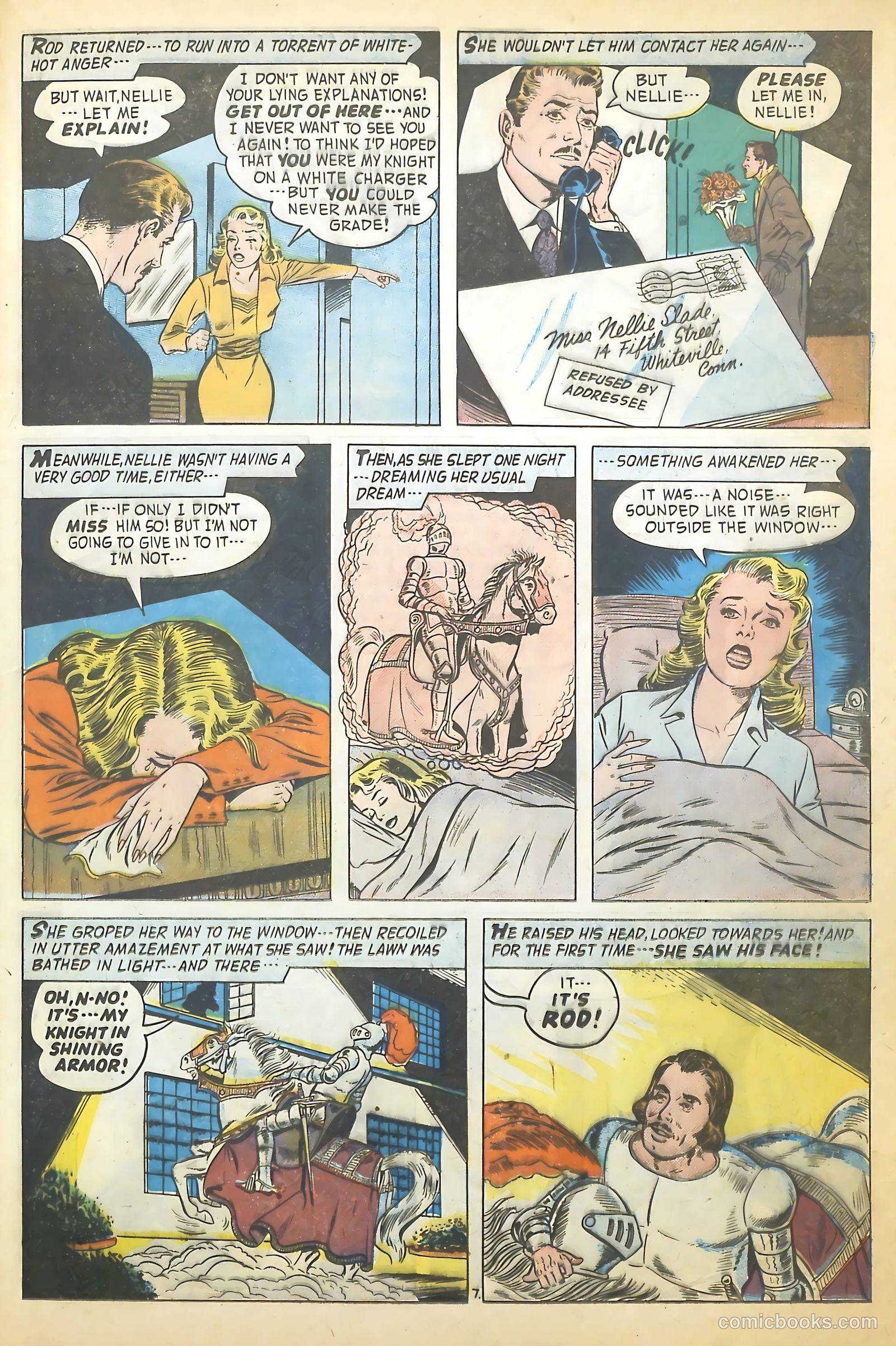 Romantic Adventure Library #95 (1963) — page 23 of 36