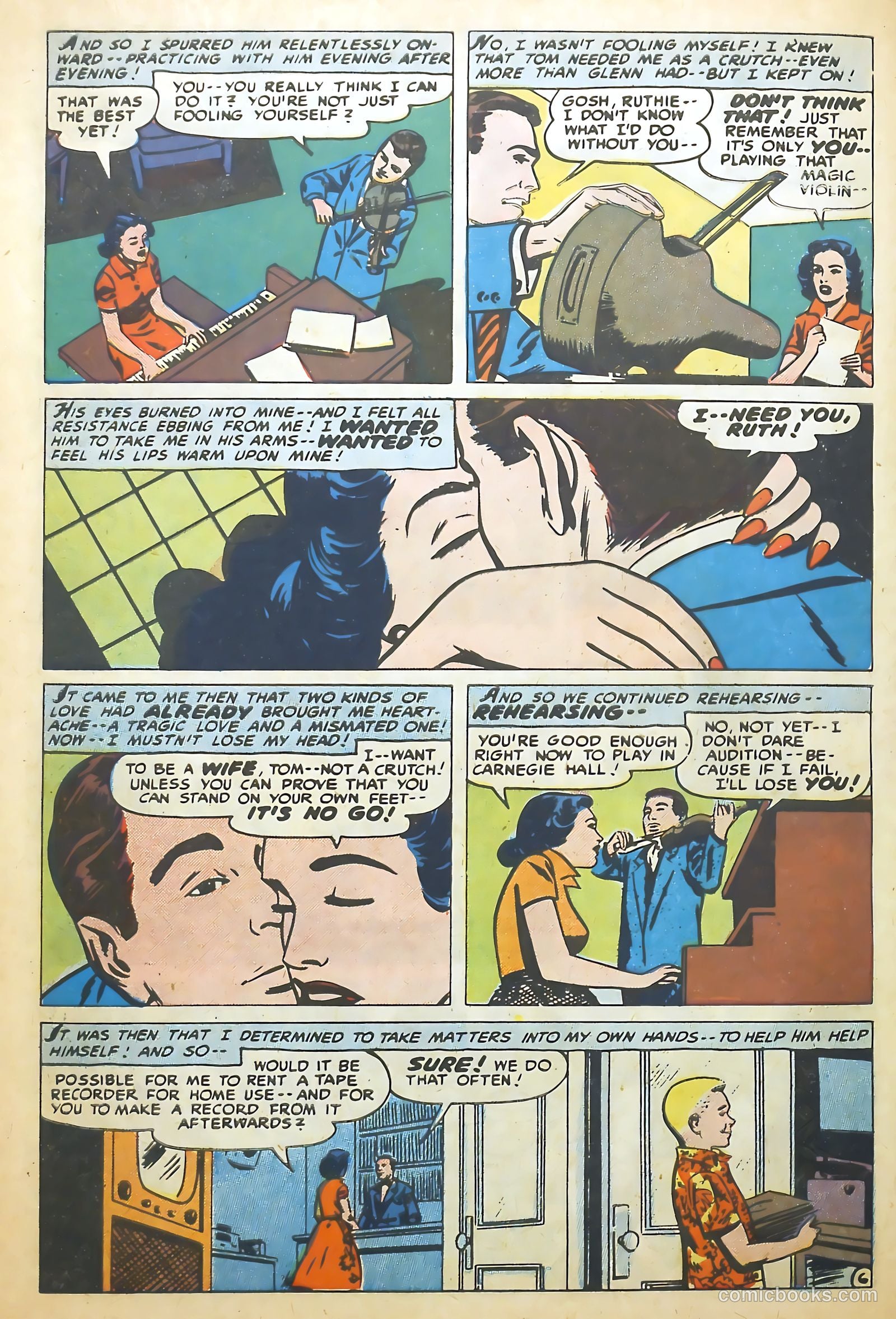 Romantic Adventure Library #95 (1963) — page 32 of 36