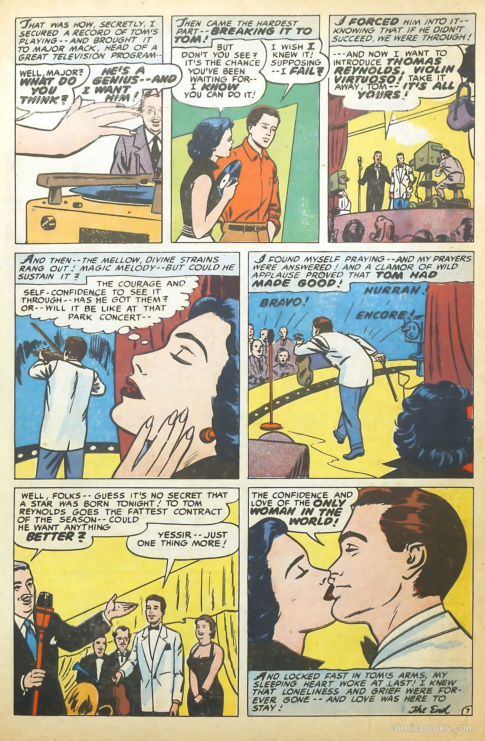 Romantic Adventure Library #95 (1963) — page 33 of 36