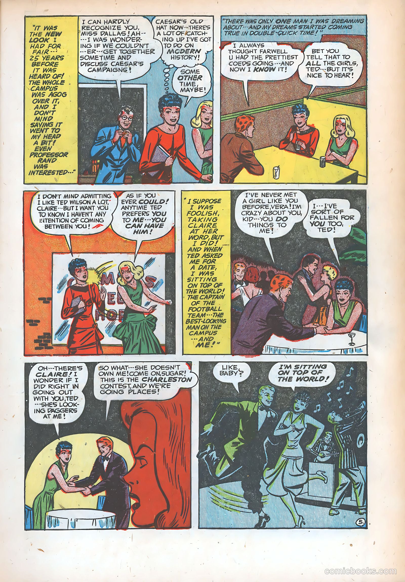 Romantic Adventures #1 (1949) — page 7 of 52