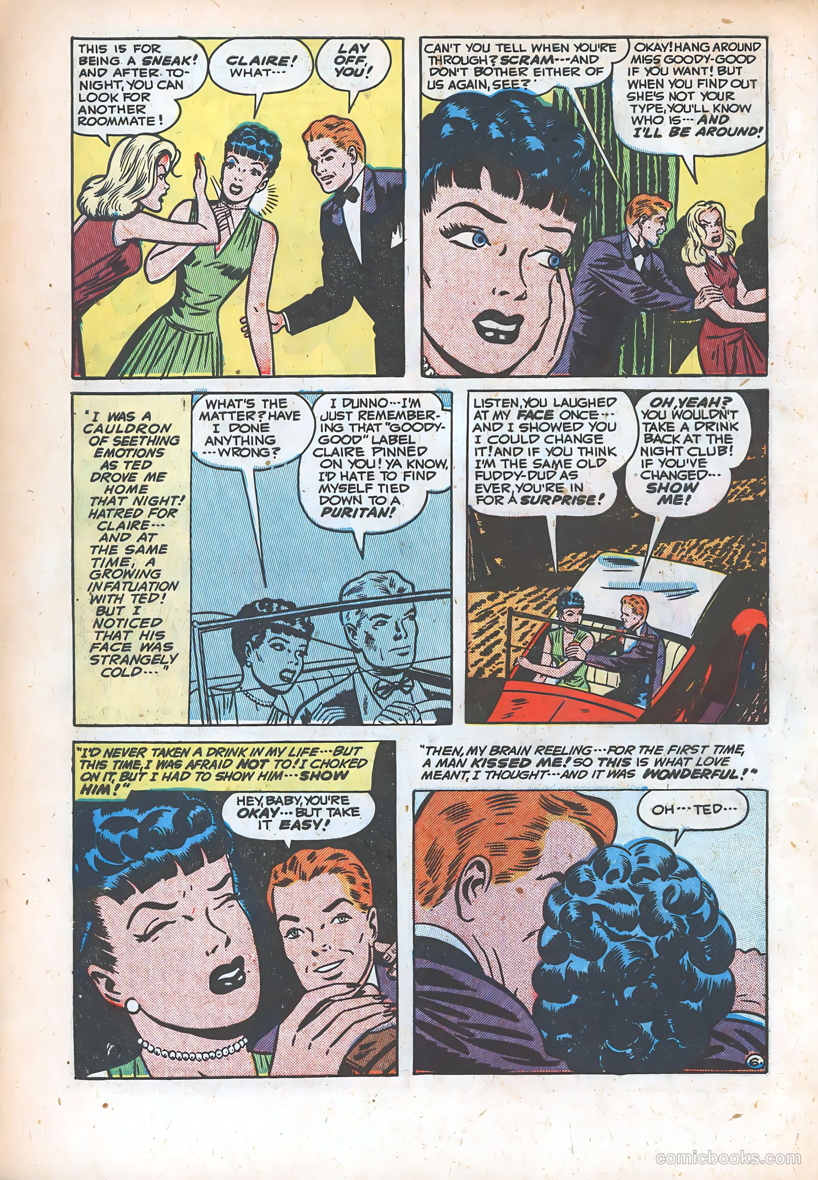 Romantic Adventures #1 (1949) — page 8 of 52