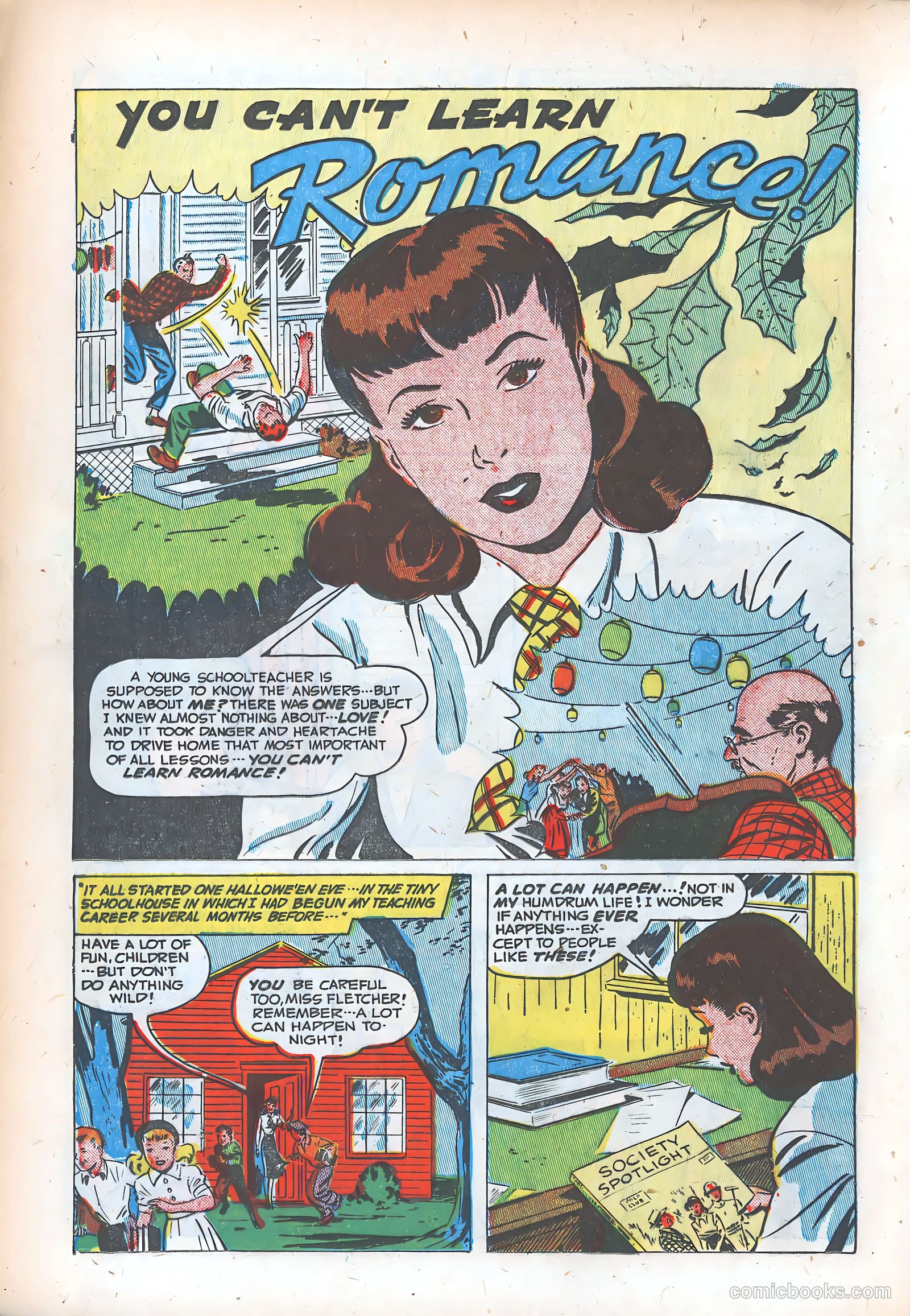 Romantic Adventures #1 (1949) — page 16 of 52