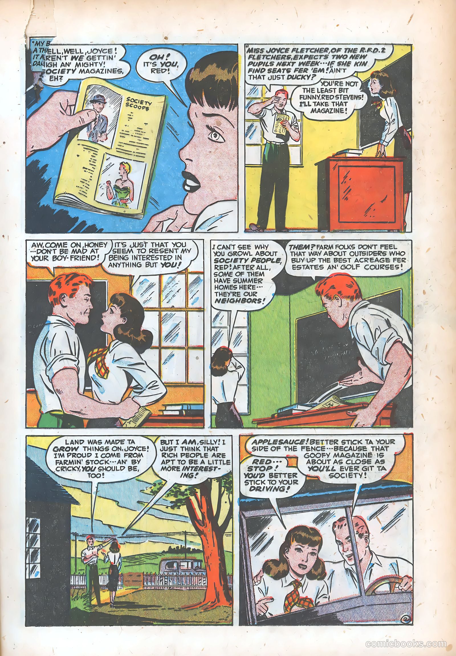 Romantic Adventures #1 (1949) — page 17 of 52