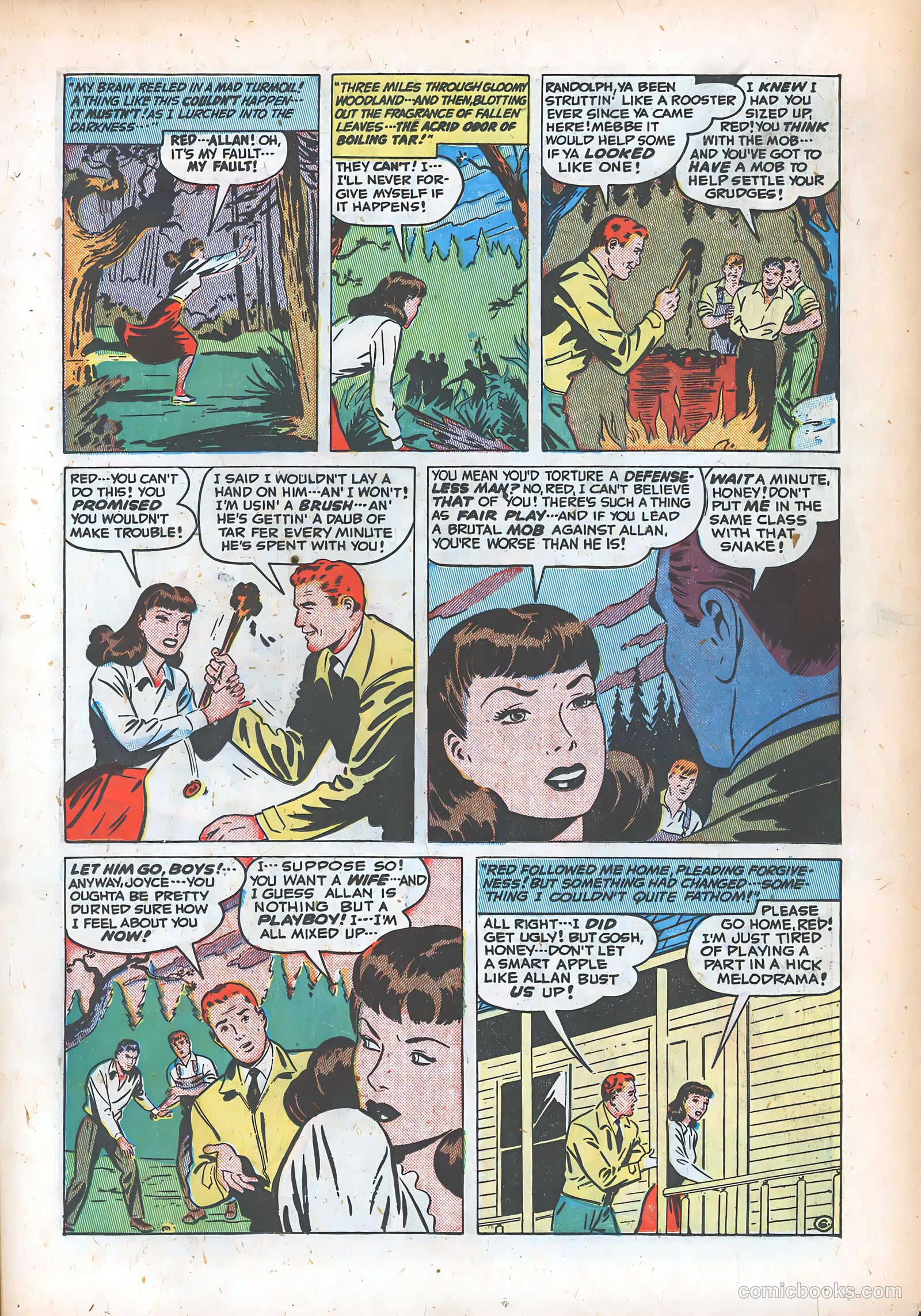 Romantic Adventures #1 (1949) — page 21 of 52