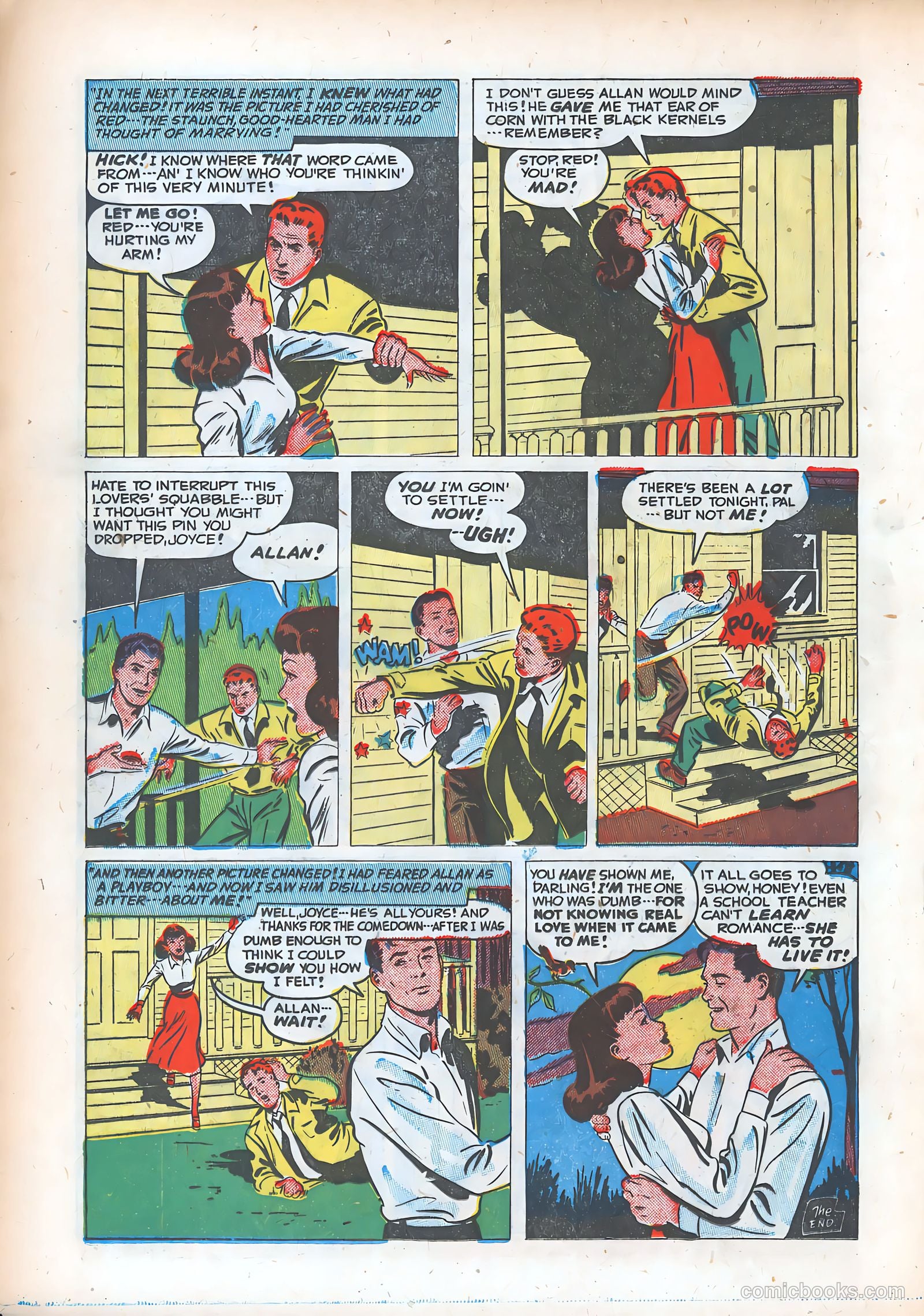 Romantic Adventures #1 (1949) — page 22 of 52