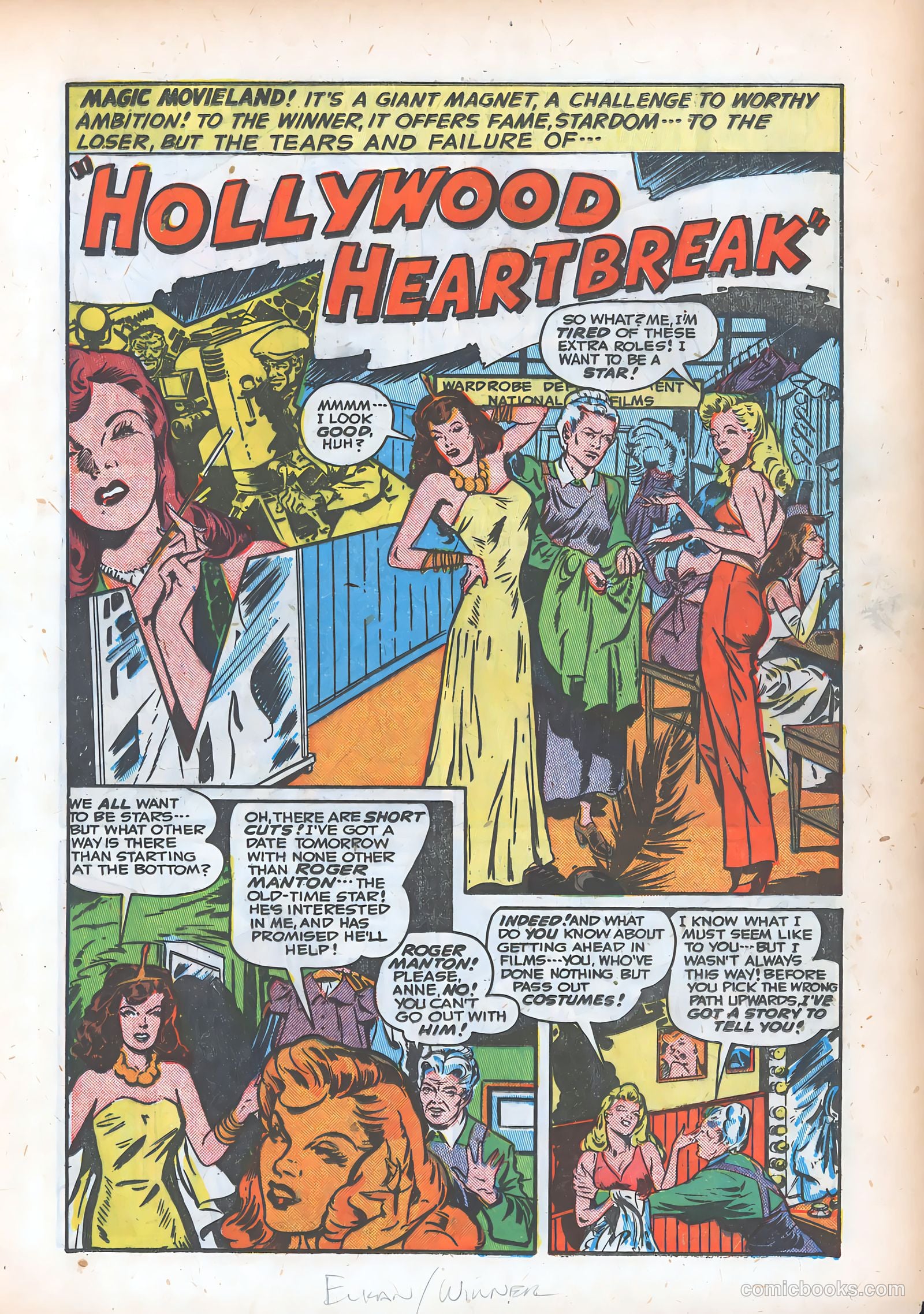 Romantic Adventures #1 (1949) — page 23 of 52