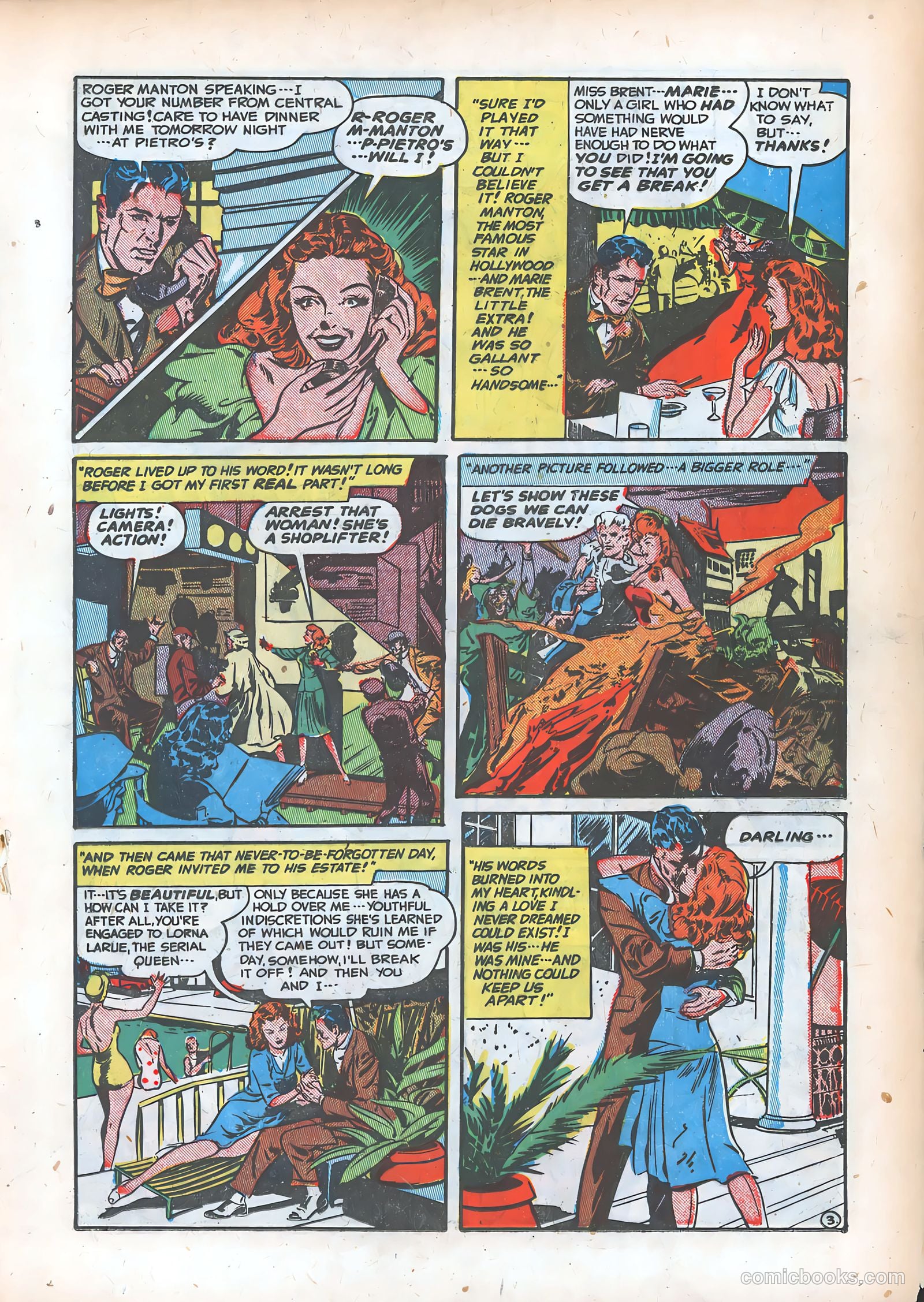 Romantic Adventures #1 (1949) — page 25 of 52
