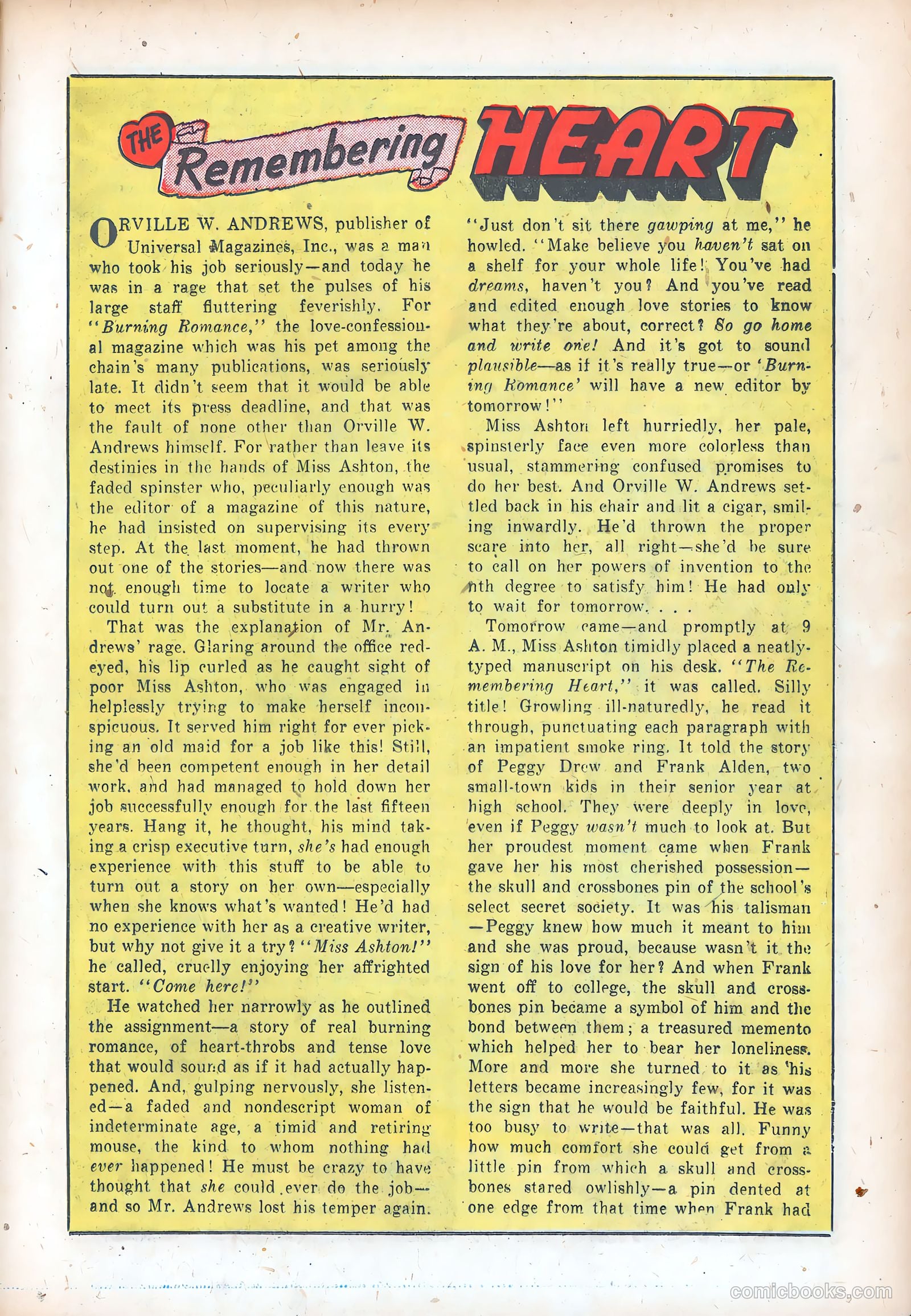Romantic Adventures #1 (1949) — page 31 of 52