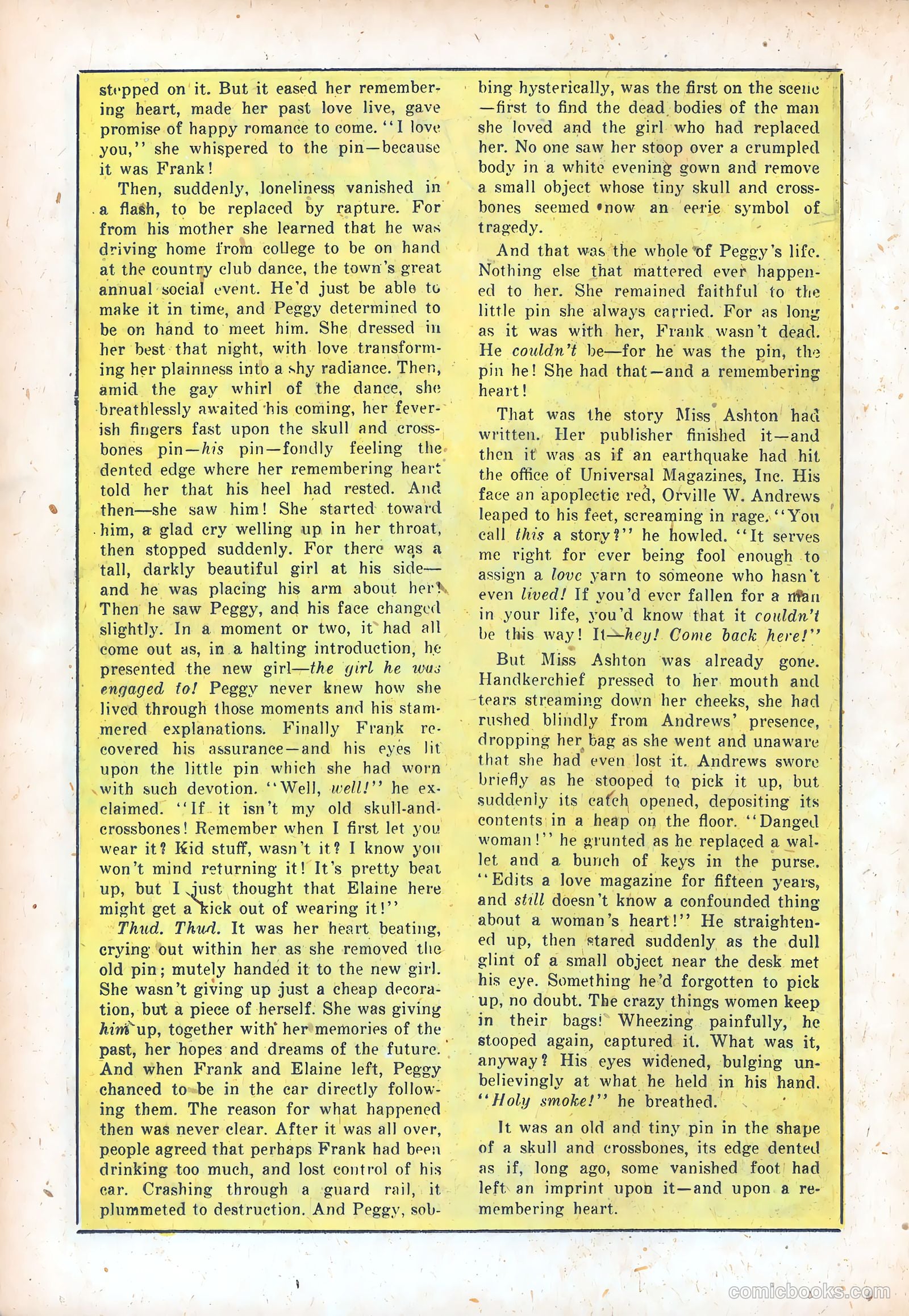 Romantic Adventures #1 (1949) — page 32 of 52