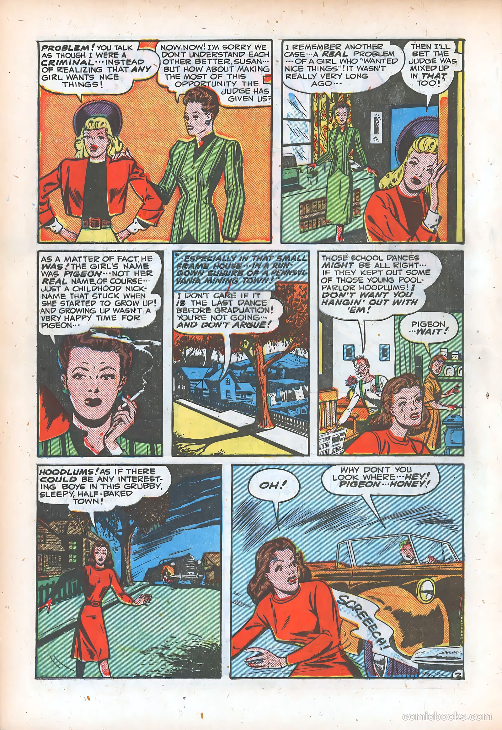 Romantic Adventures #1 (1949) — page 34 of 52