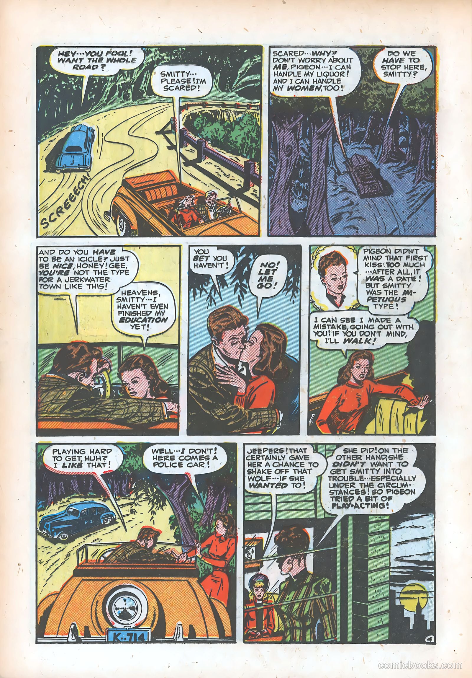 Romantic Adventures #1 (1949) — page 36 of 52